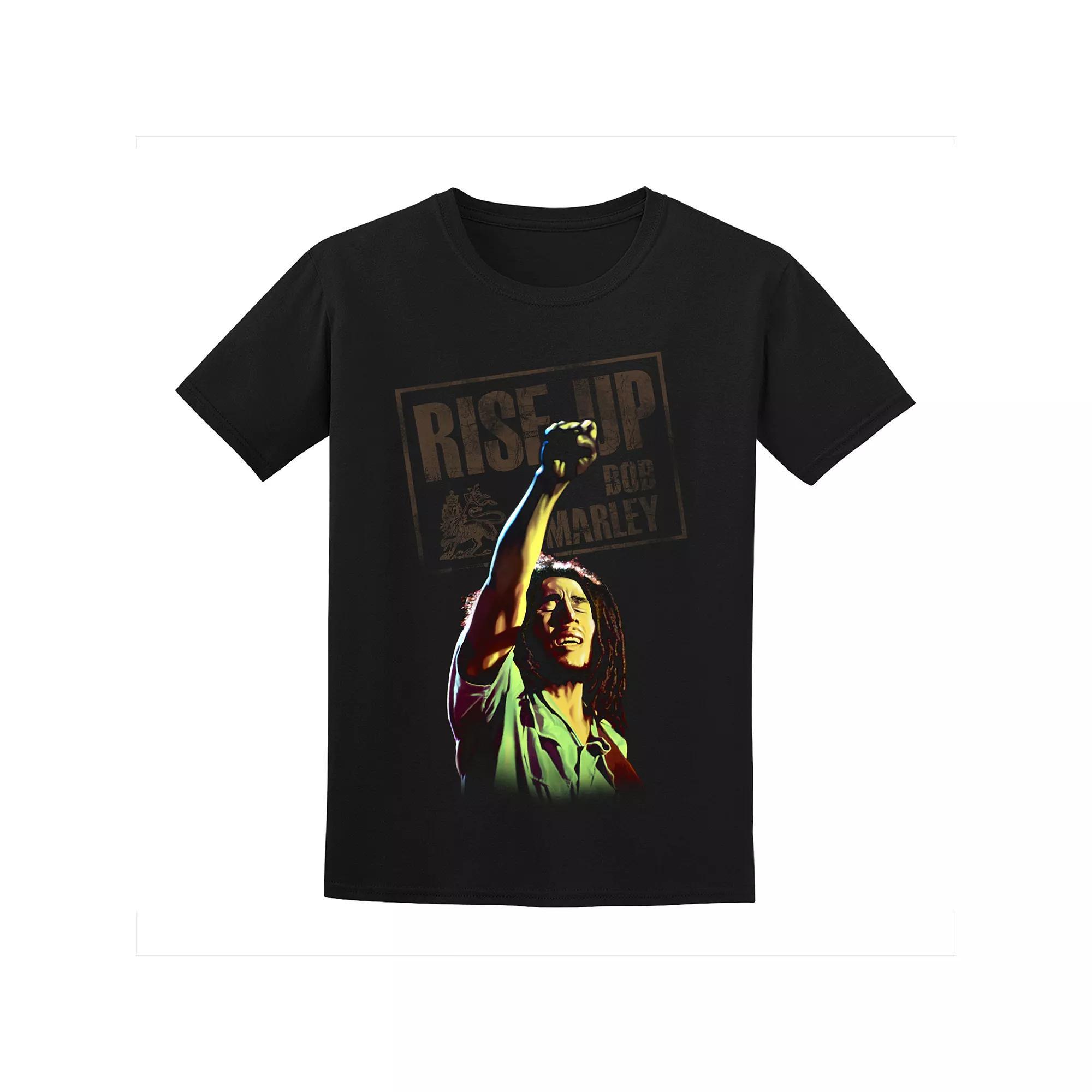 Men's Bob Marley Tee, Size: XXL, Black Product Image