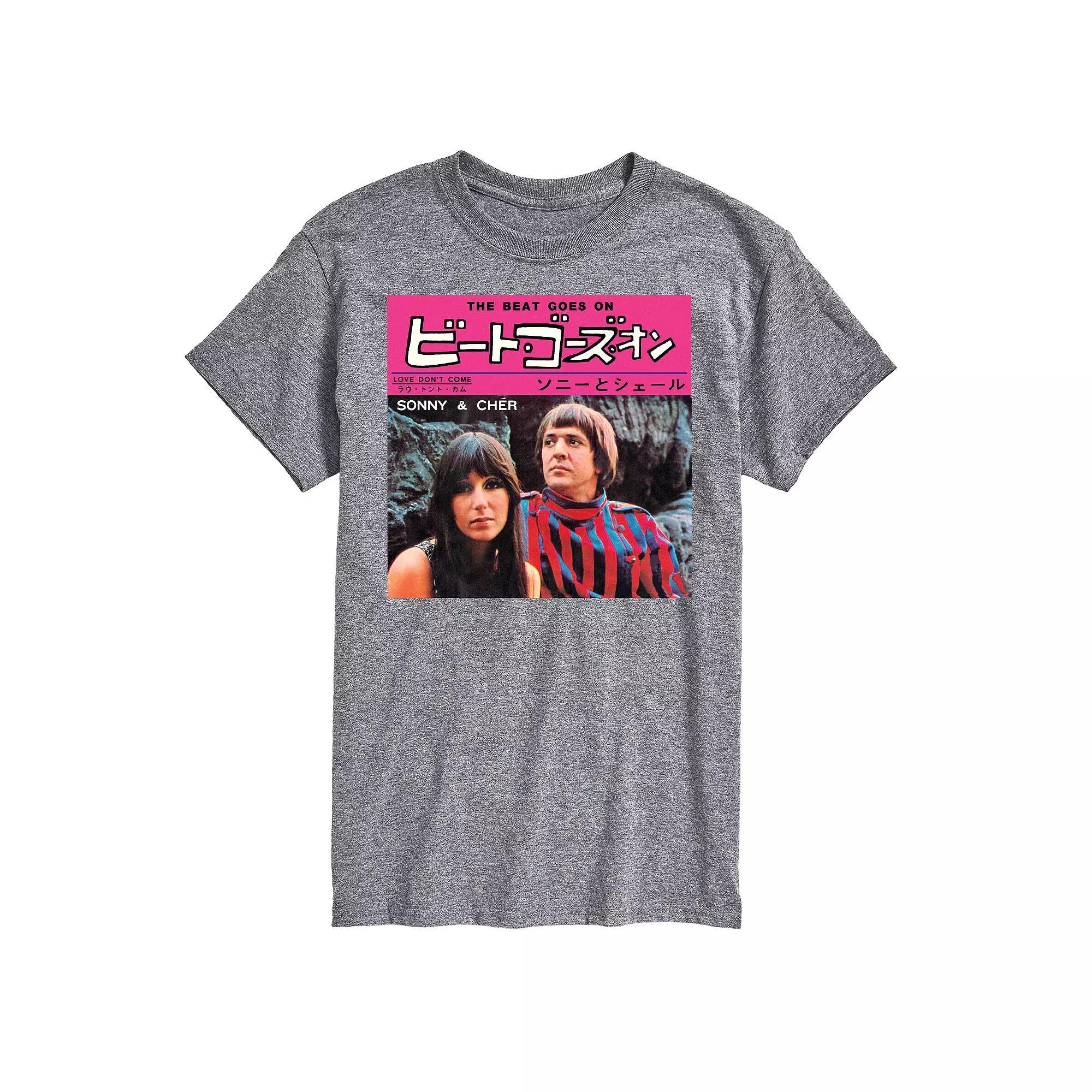Big & Tall Sonny And Cher Tee, Mens Product Image