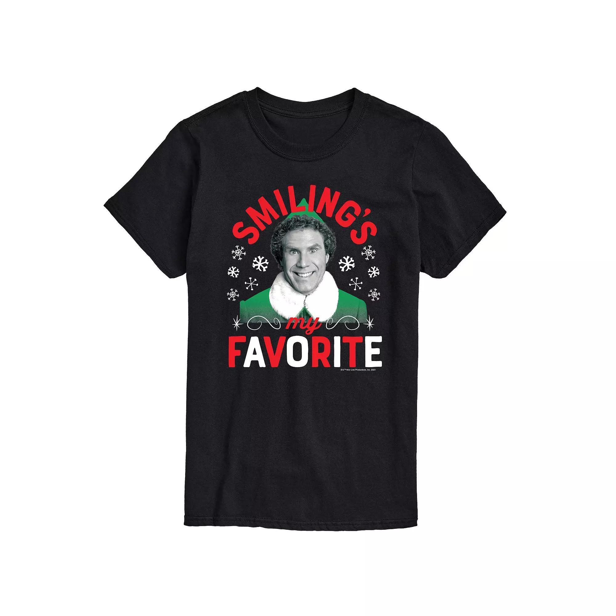 Mens Elf Smilings My Favorite Tee Product Image