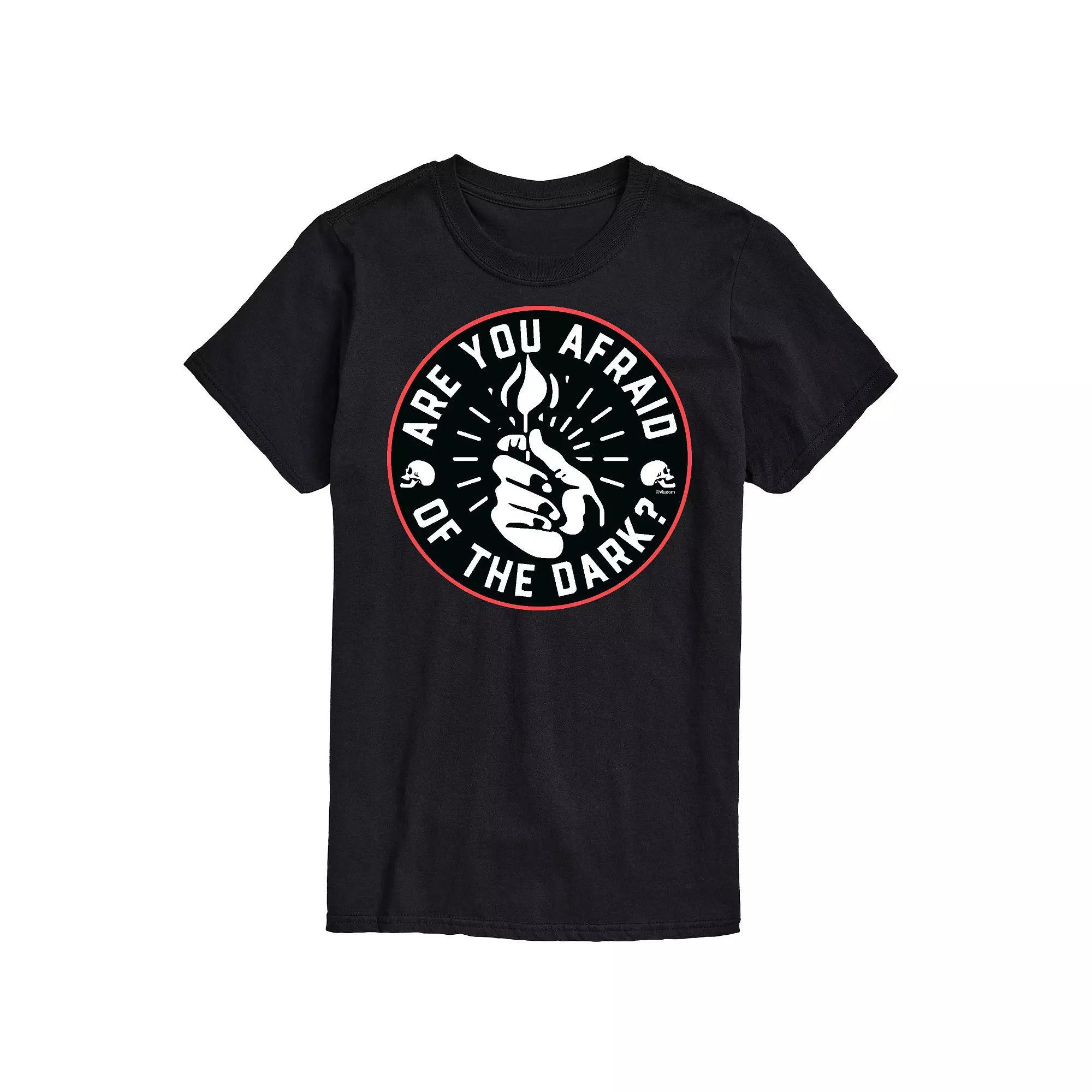 Big & Tall Are You Afraid of the Dark Handheld Match Graphic Tee, Mens Product Image