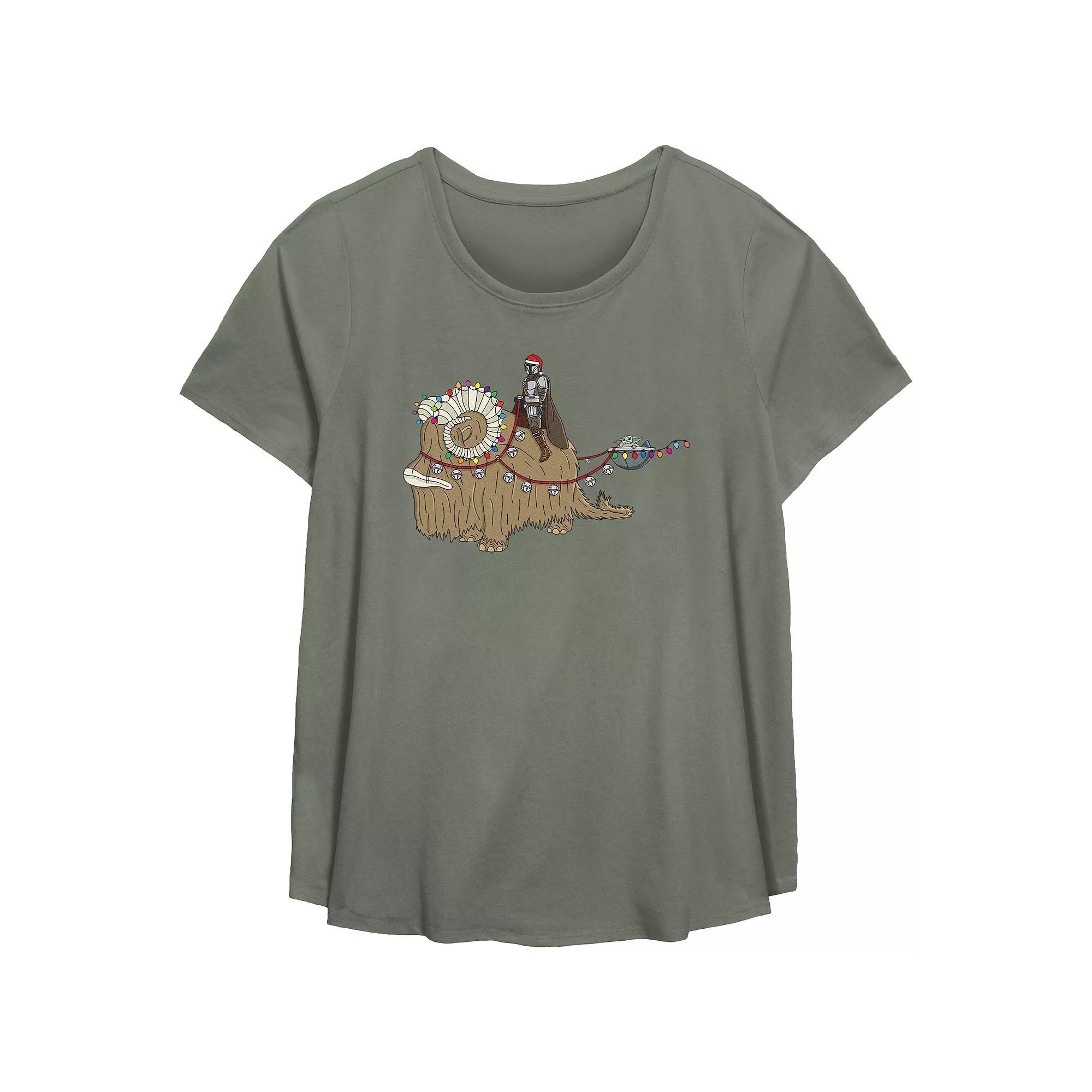 Disney's Mickey Mouse Ignoring Mondays Like La La La Plus Size Flowy Graphic Tee, Women's, Size: 4XL, Black Product Image