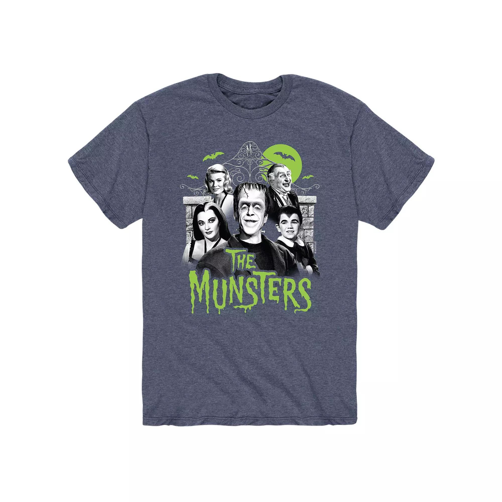 Mens The Munsters Family Collage Tee Product Image