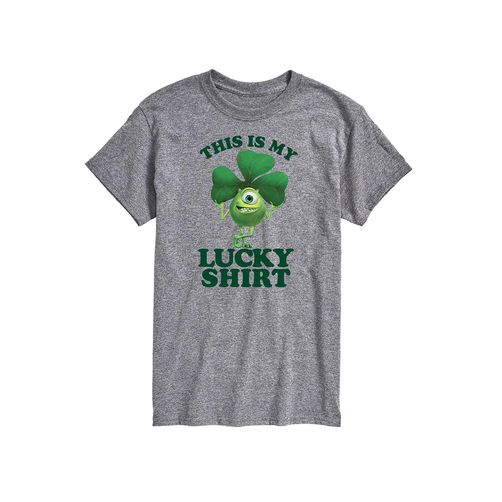 Disneys Monsters Inc. Mens My Lucky Shirt Graphic Tee Product Image