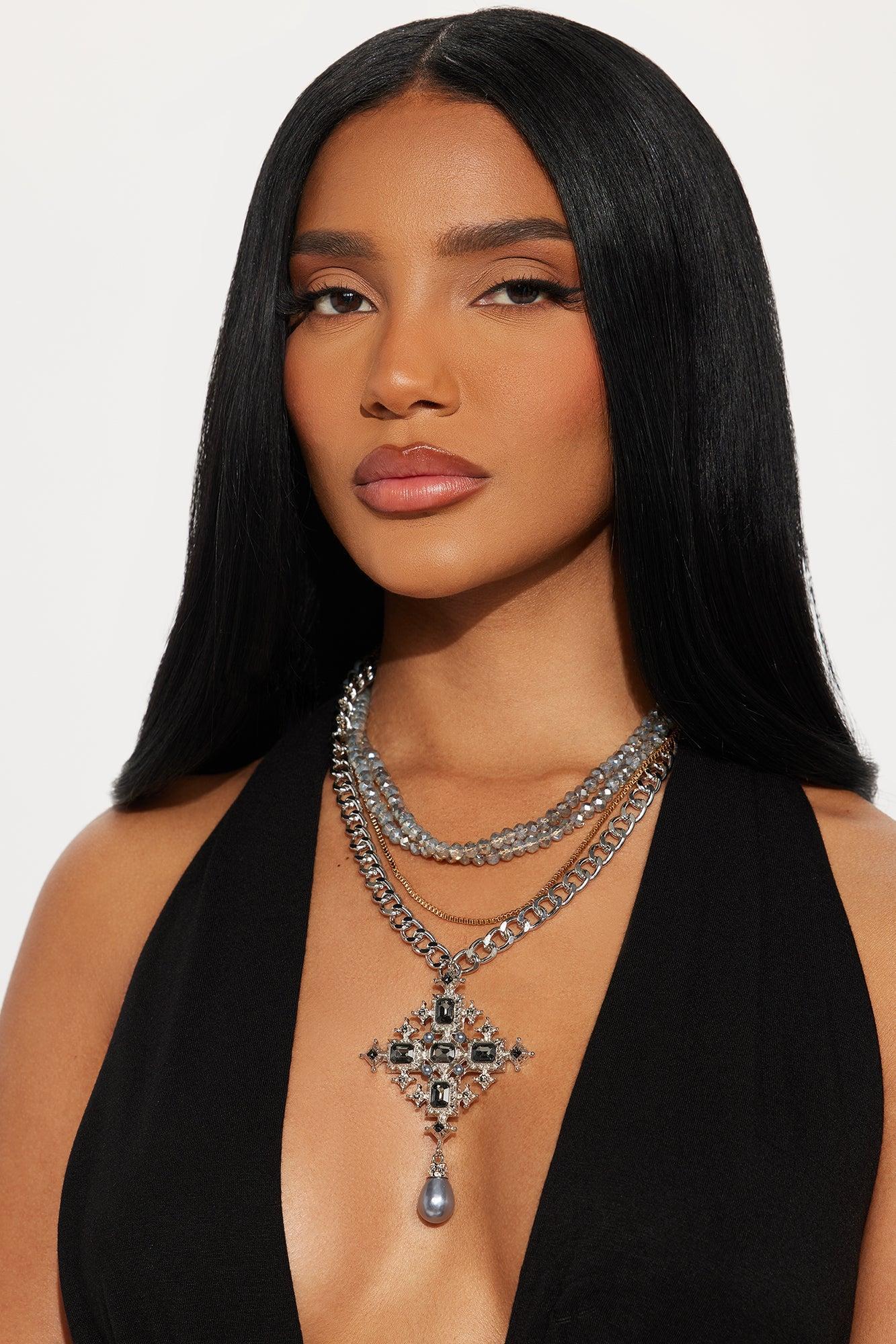 Holy Gal Necklace - Multi Color Product Image