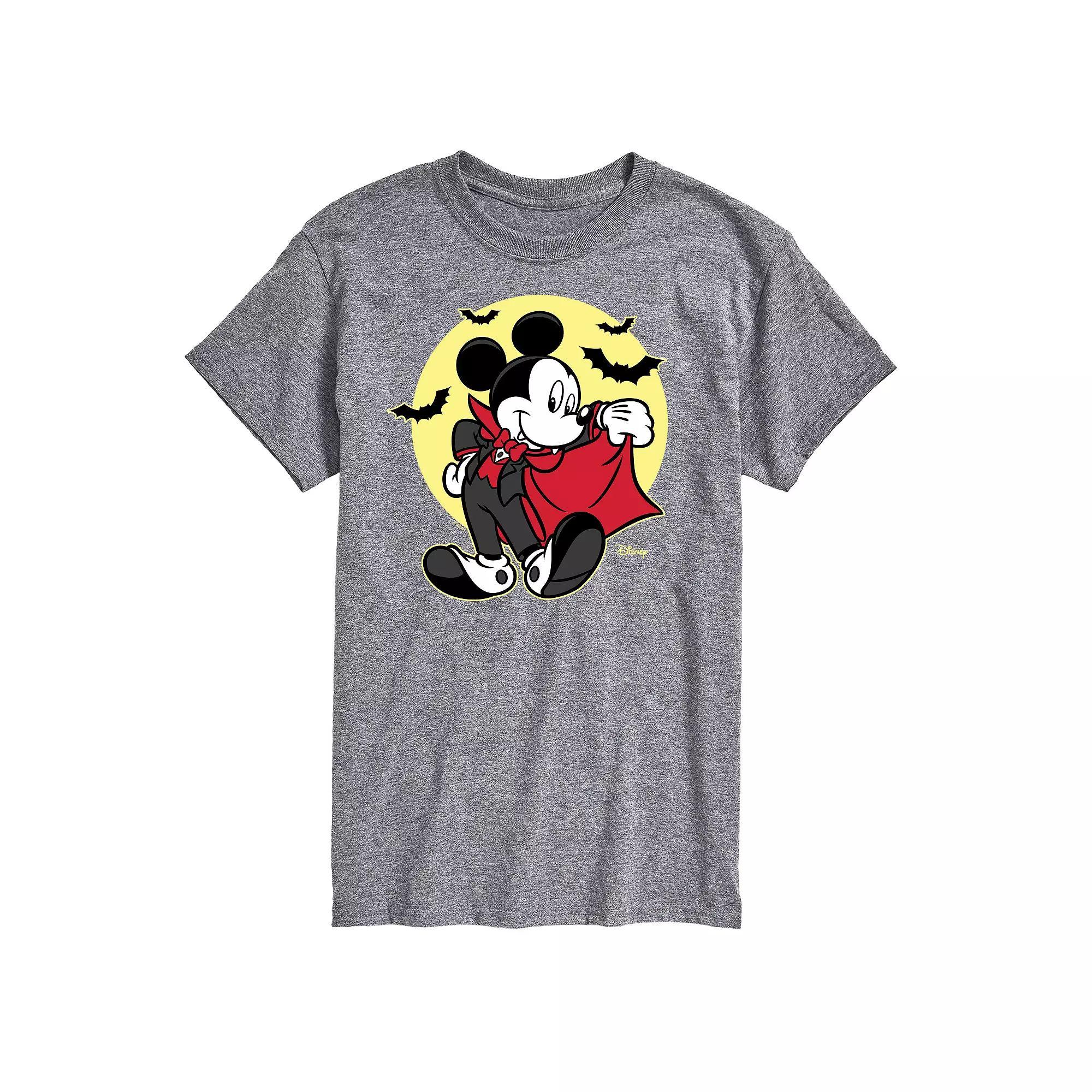 Disneys Mickey Mouse Mens Vampire Graphic Tee Product Image