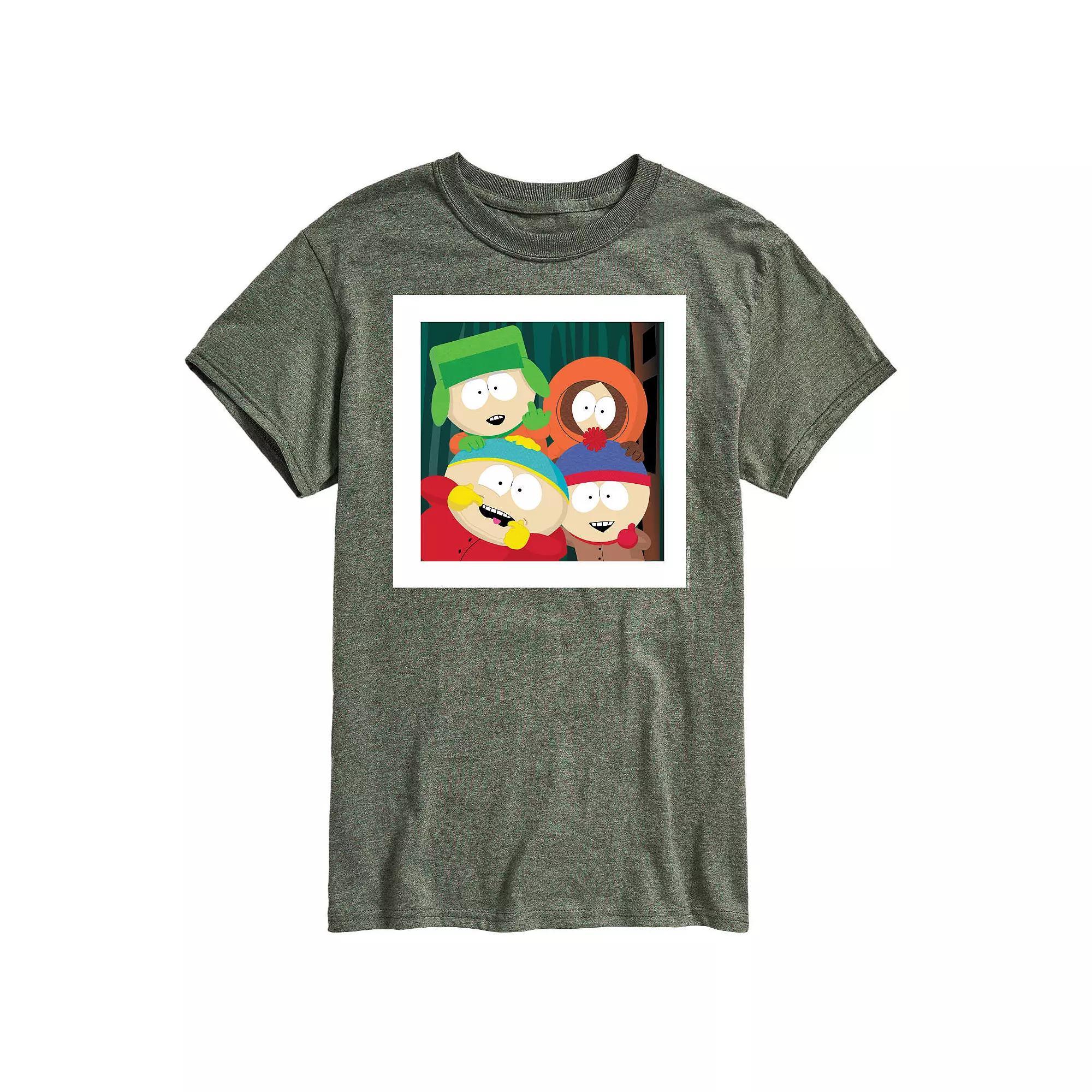 Mens South Park Friends Photo Tee Product Image