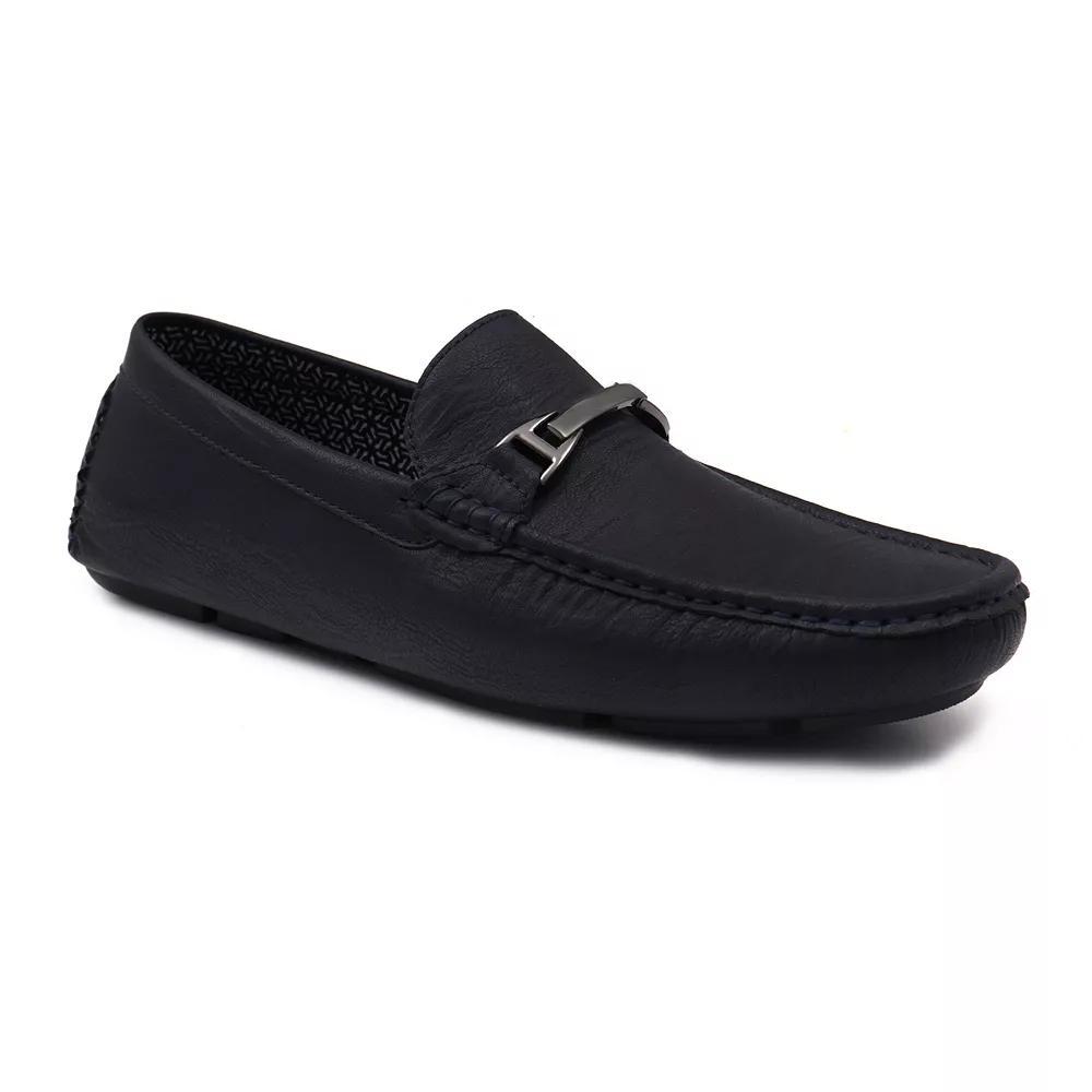 Aston Marc Men's Loafers, Size: 12, Blue Product Image