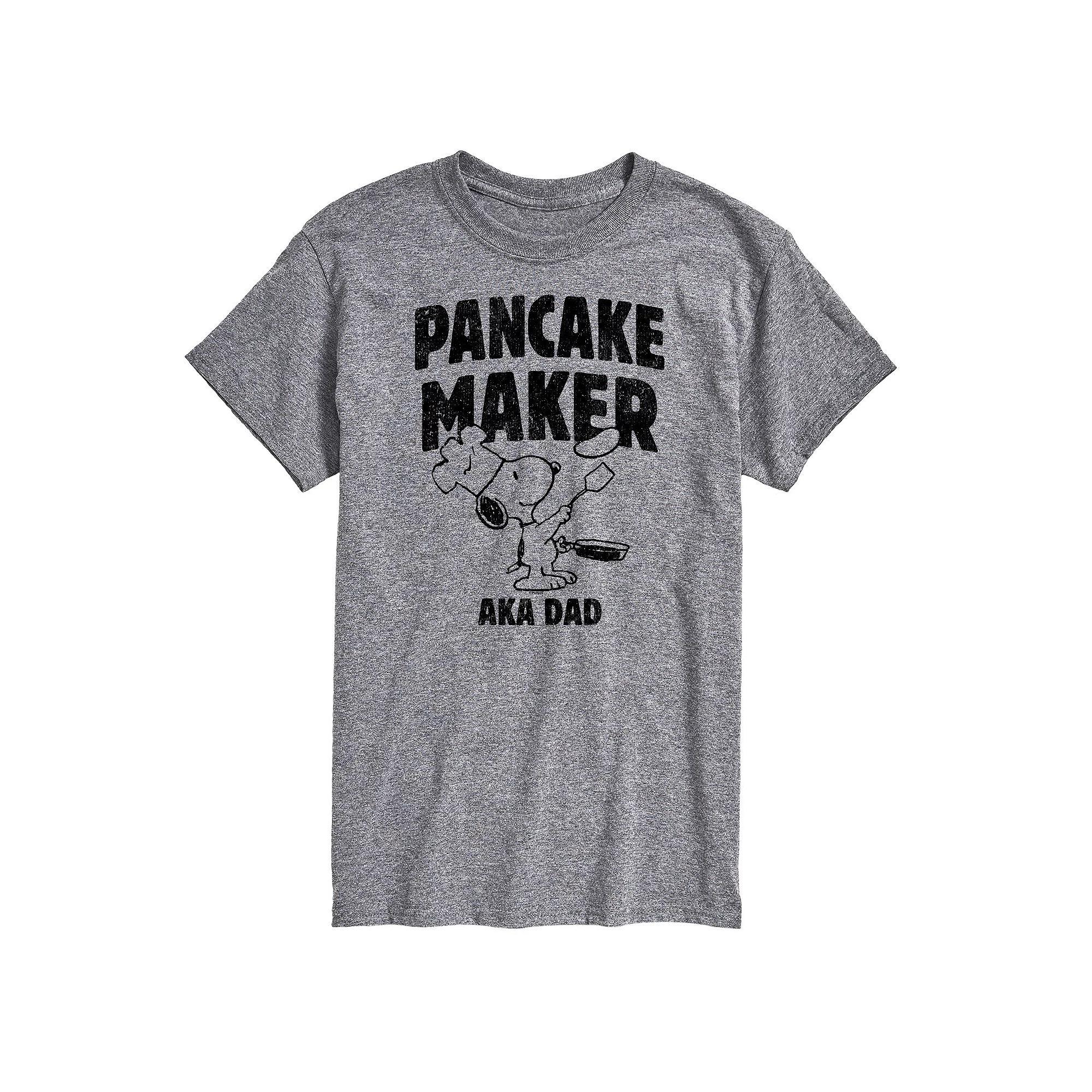 Mens Peanuts Pancake Maker Graphic Tee Product Image