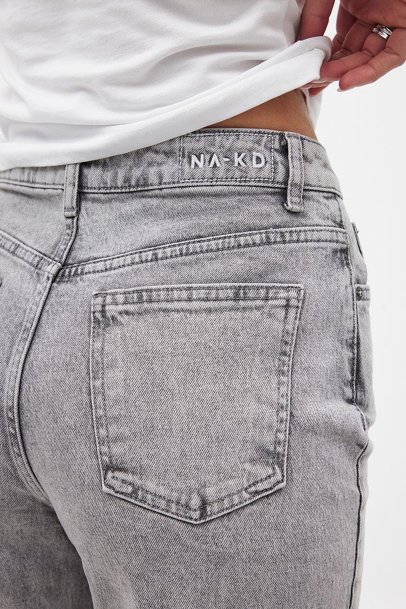 Straight High Waist Jeans Product Image