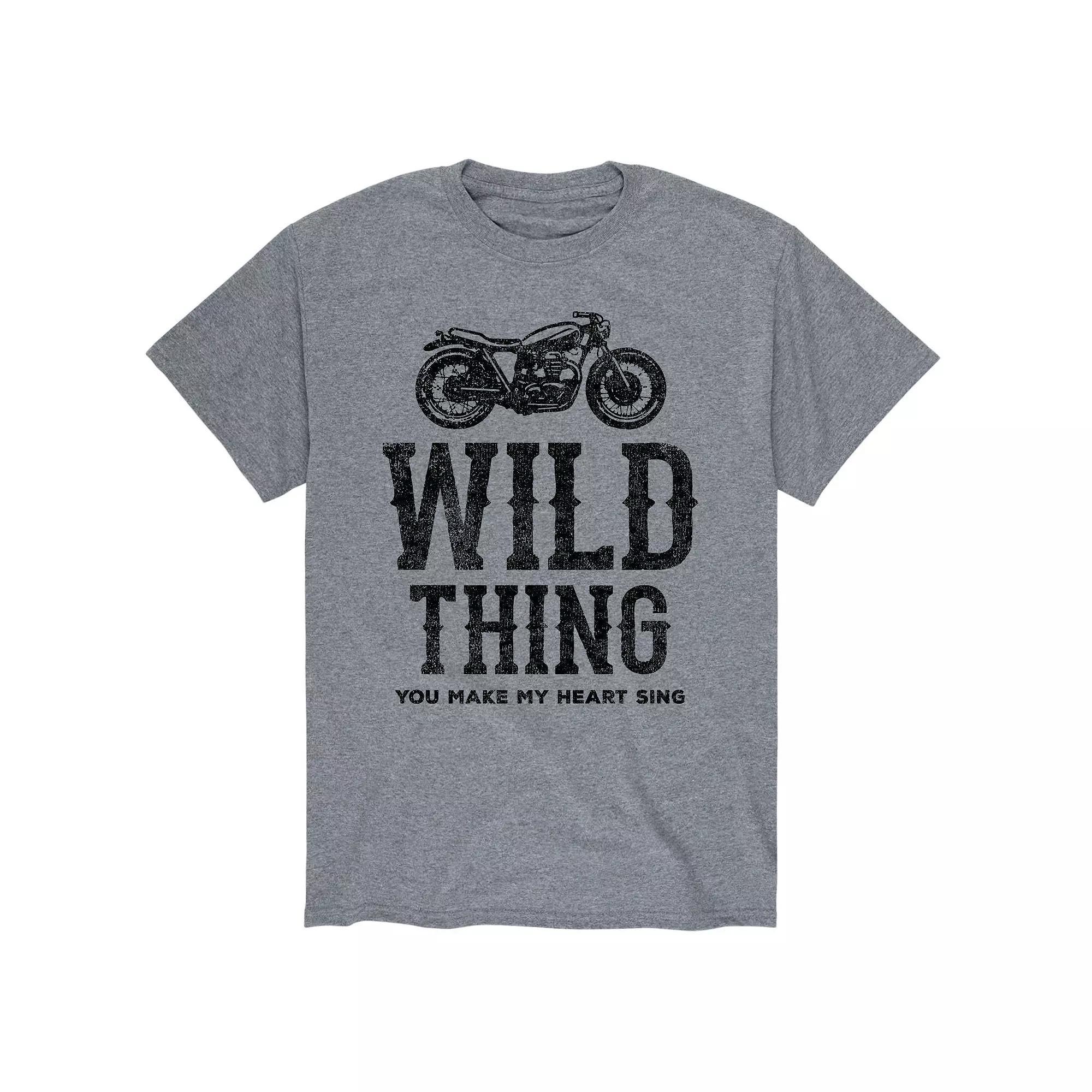 Mens Wild Thing You Make Heart Sing Tee Product Image