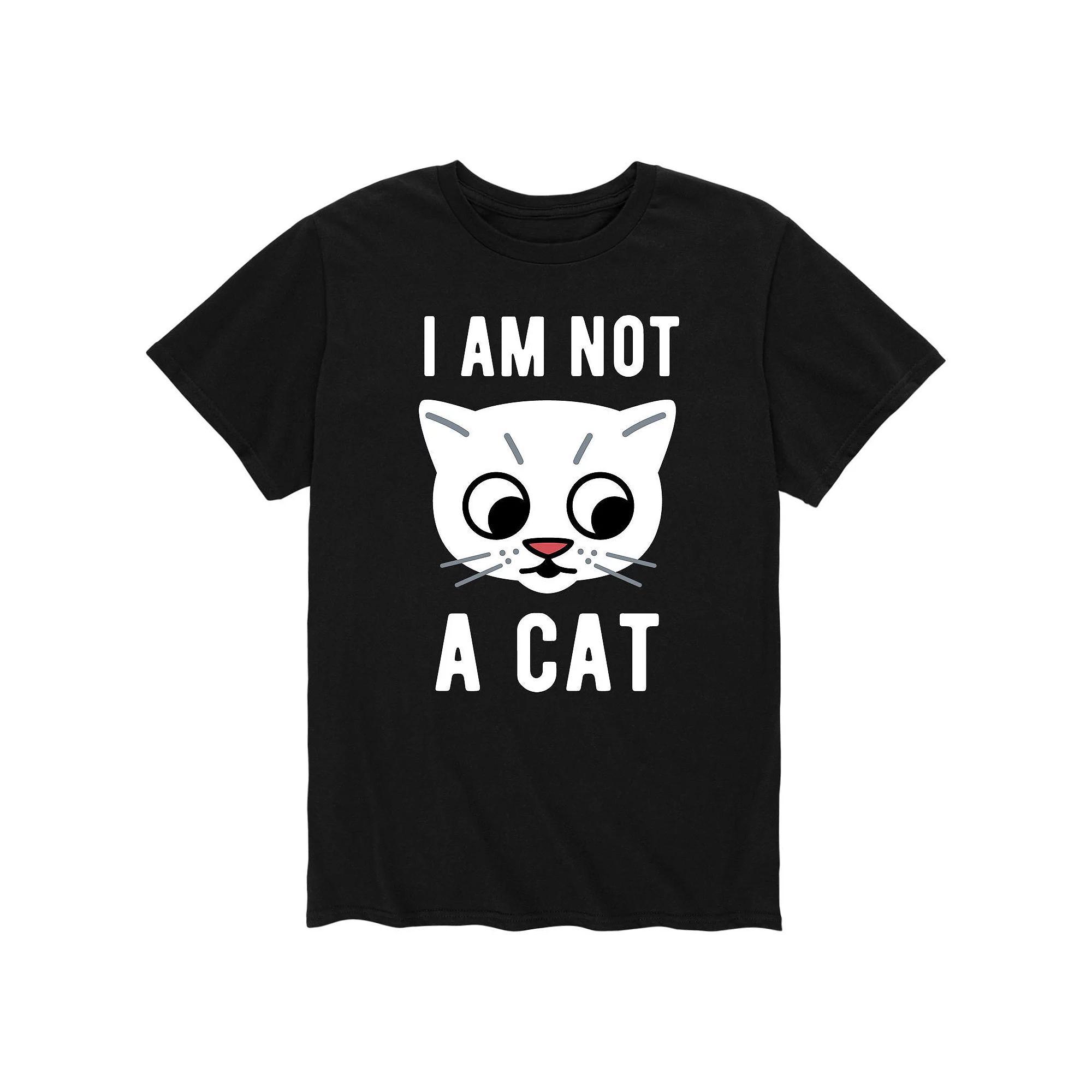 Mens Im Not A Cat Tee Product Image