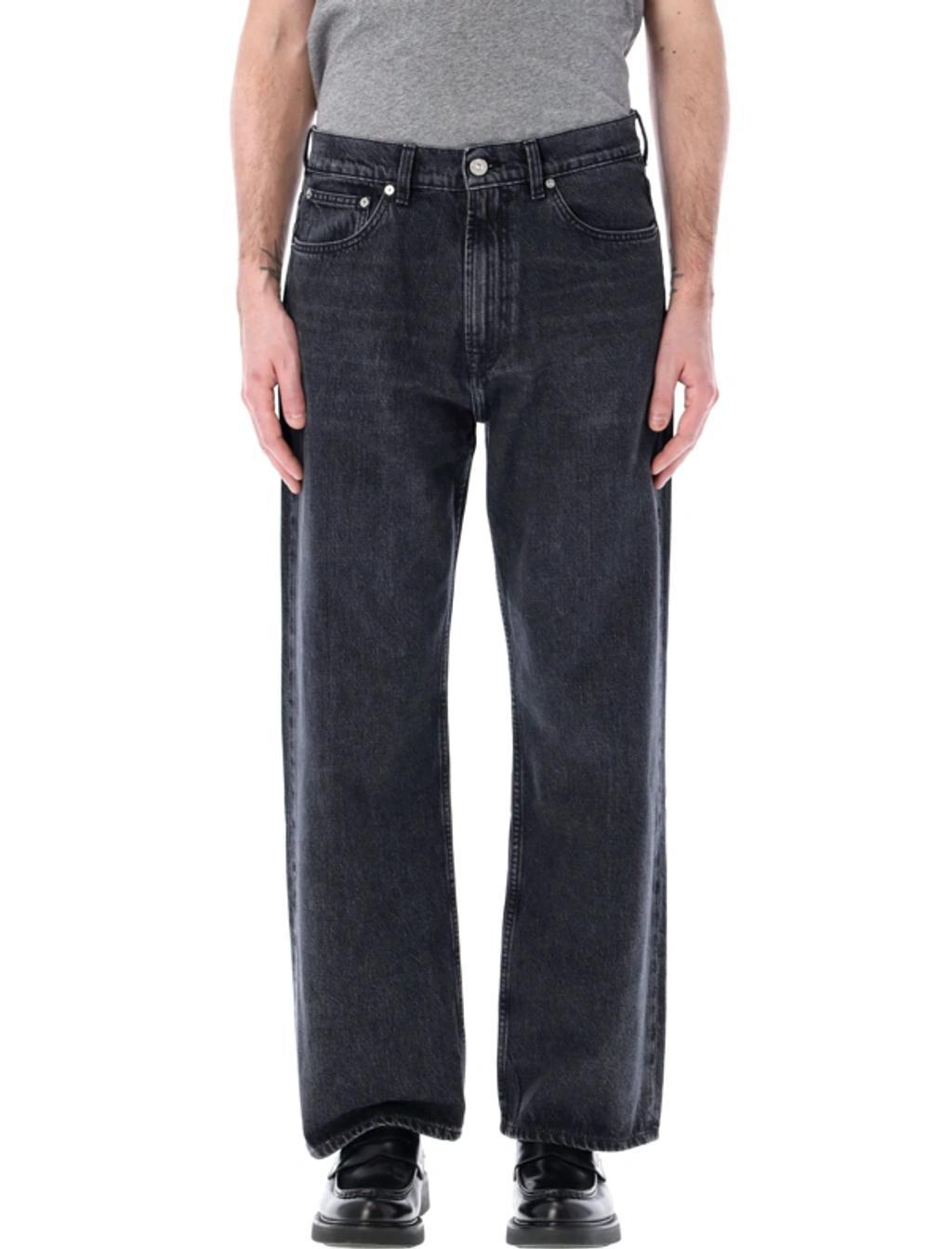 OUR LEGACY Gray Third Cut Jeans In Black Product Image