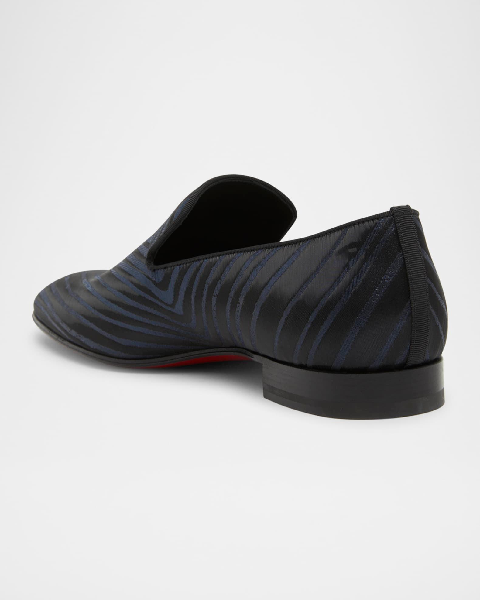 Men's Dandelion Red-Sole Jacquard Loafers Product Image