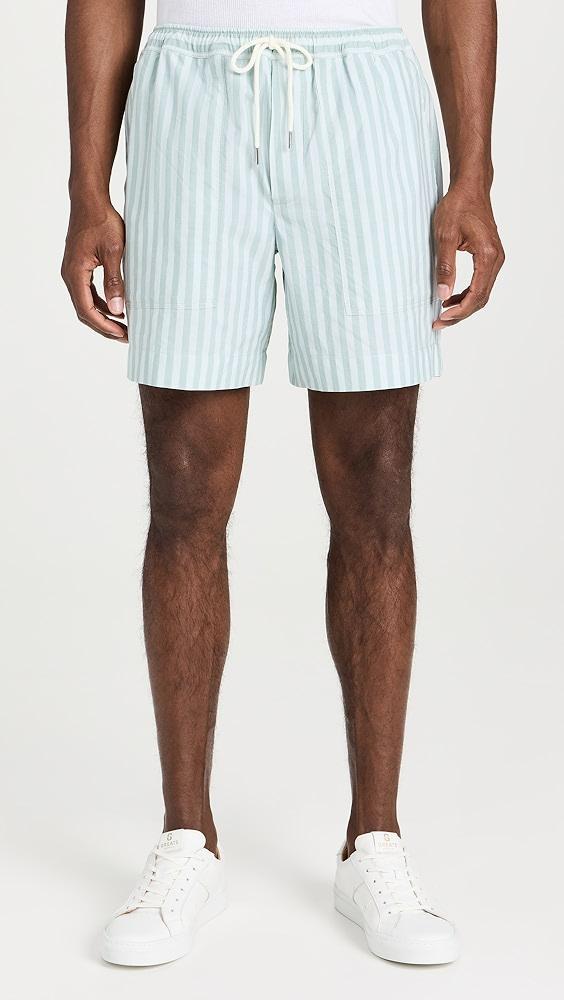 Maison Kitsuné Casual Board Shorts 7" | Shopbop Product Image