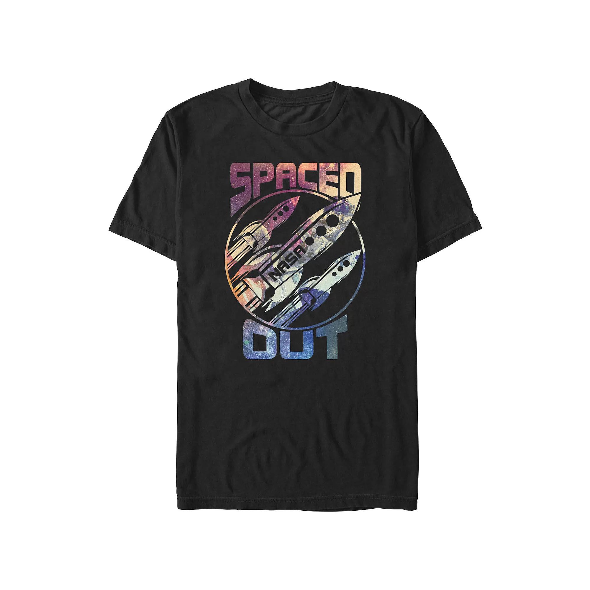 Big & Tall Nasa Spaced Out Graphic Tee, Men's, Size: Large Tall, Black Product Image