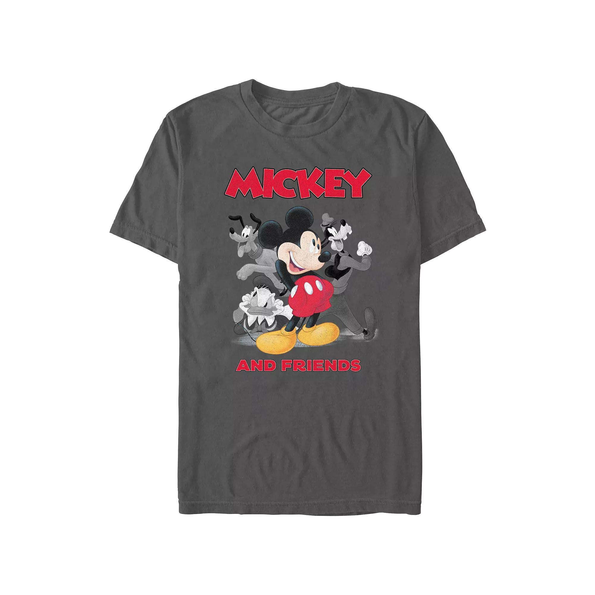 Disney's The Nightmare Before Christmas Group Shot Men's Graphic Tee, Size: Large, Black Product Image