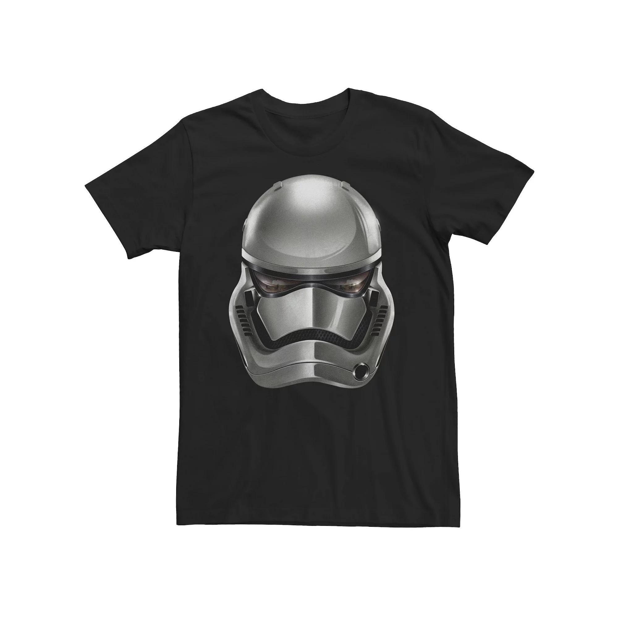 Big & Tall Star Wars The Force Awakens First Order Stormtrooper Tee, Men's, Size: 4XL Tall, Black Product Image
