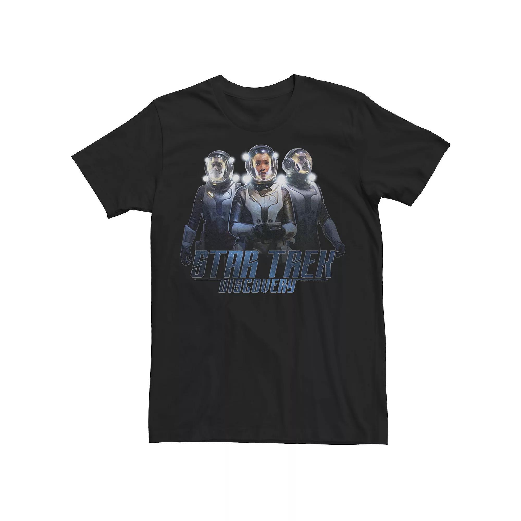 Men's Elemental Group Shot Graphic Tee, Size: XL Tall, Navy Grey Product Image