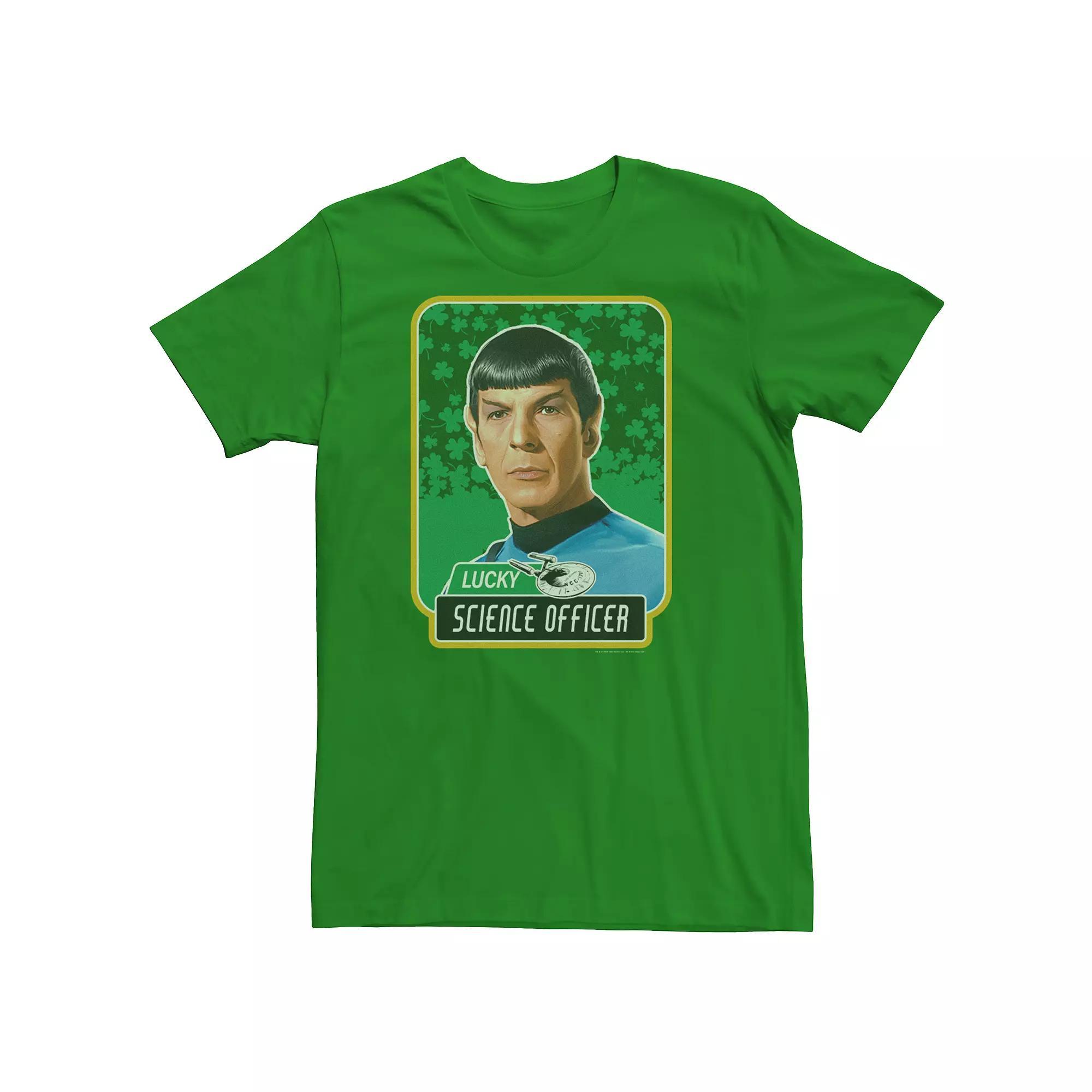 Mens Star Trek Officer Spock Lucky Tee Product Image