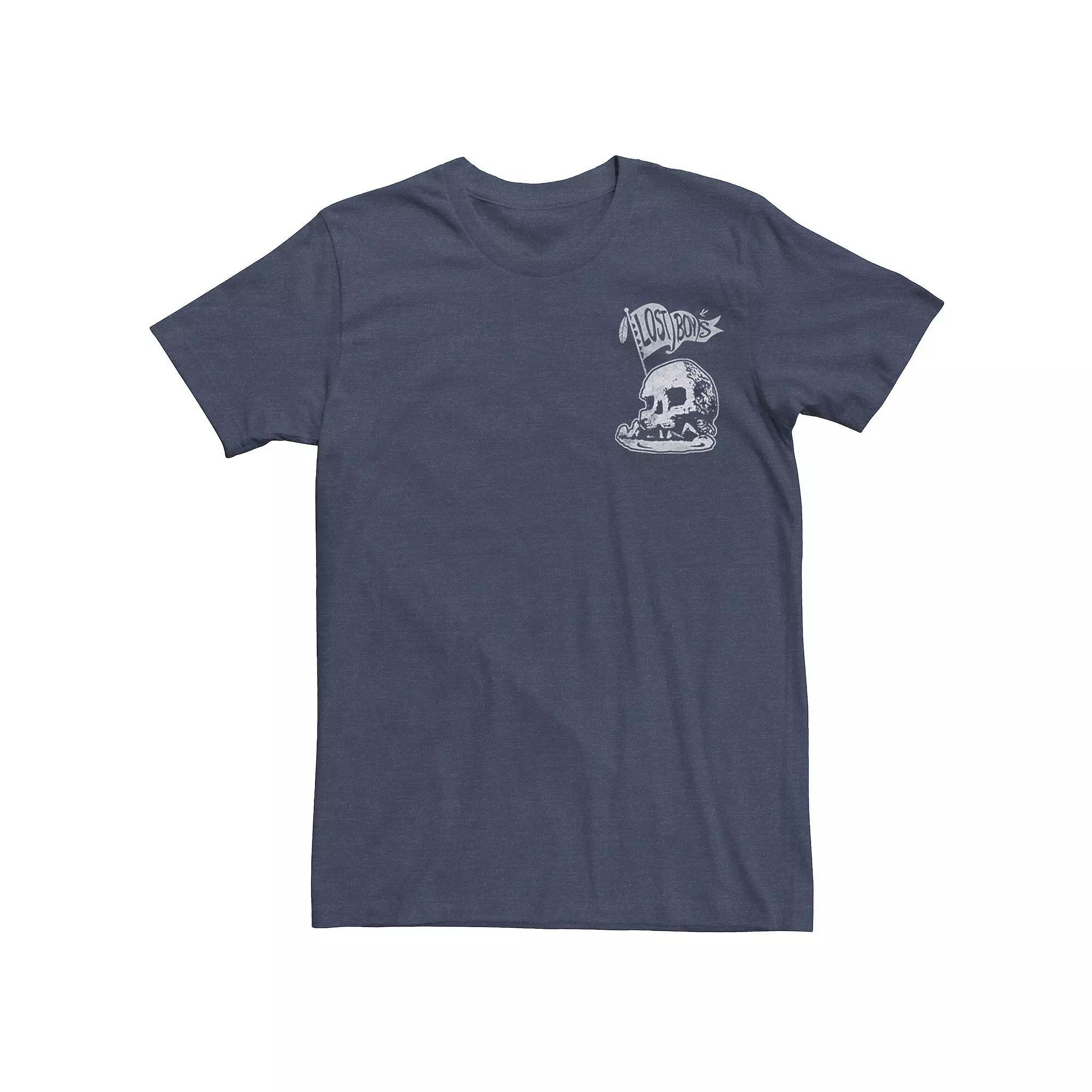 Men's Bigfoot Rescue Left Chest Badge Graphic Tee, Size: 3XL, Navy Grey Product Image