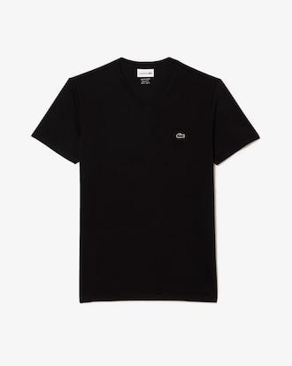 Men's Lightweight Pima Cotton V-Neck T-Shirt Product Image