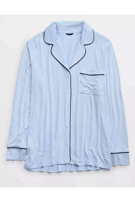 Aerie Real Soft Pajama Shirt Women's Product Image