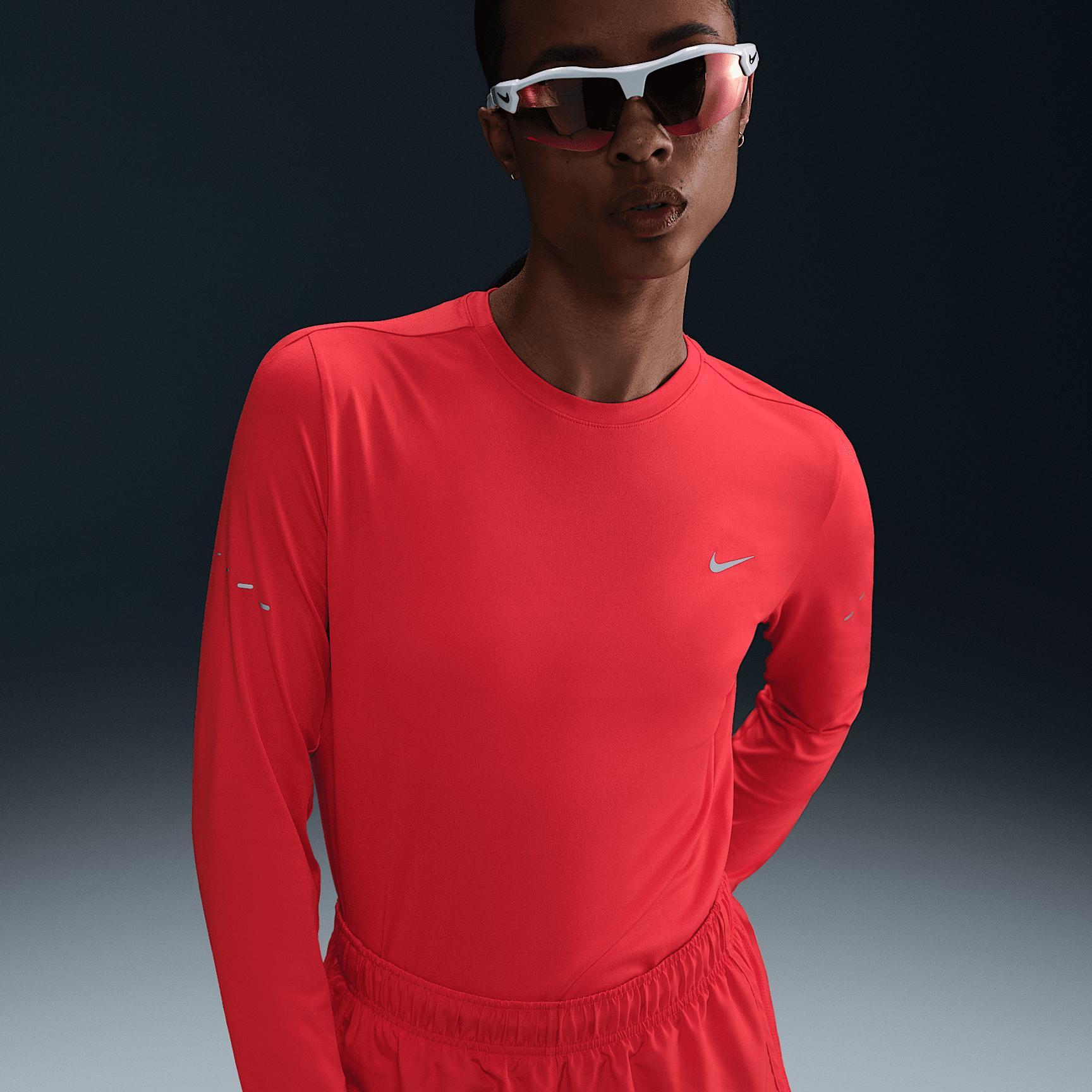 Nike Women's Swift Dri-FIT UV Long-Sleeve Crew-Neck Running Top Product Image