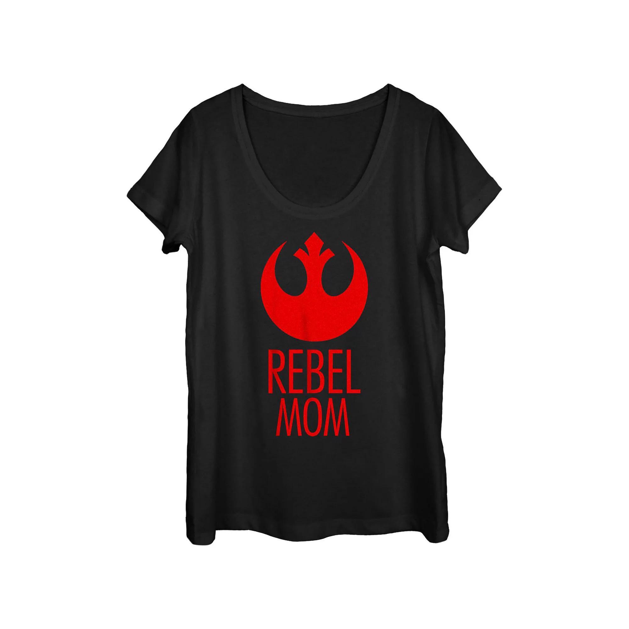 Juniors' Rock And Roll Roses Festival Scoop Neck Graphic Tee, Girl's, Size: Medium, Black Product Image