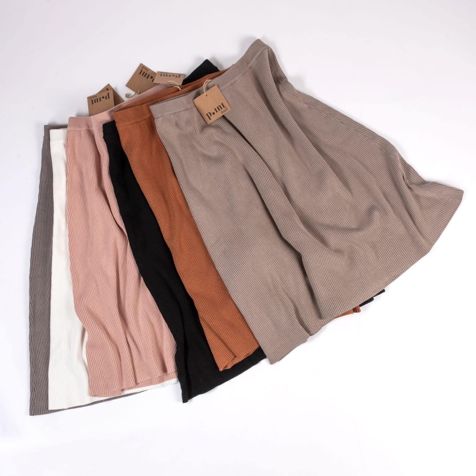 Point Knit A-line Skirt Product Image