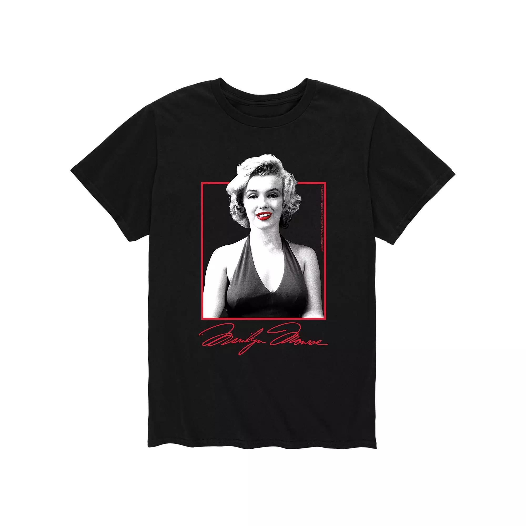 Mens Marilyn Monroe And White Tee Product Image
