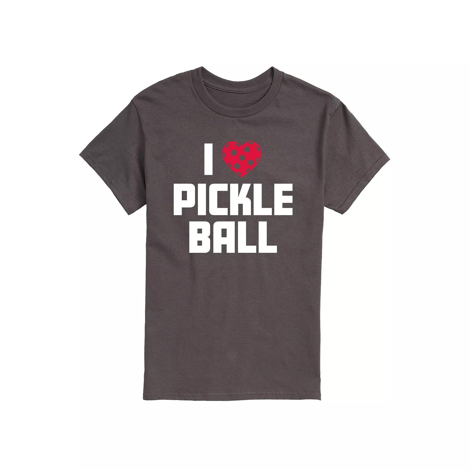 Mens I Love Pickleball Tee Product Image