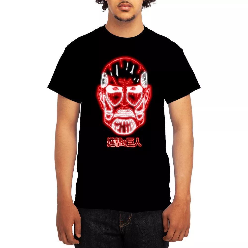 Men's Attack on Titan Distressed Scout Symbol Graphic Tee, Boy's, Size: Medium, Green Product Image