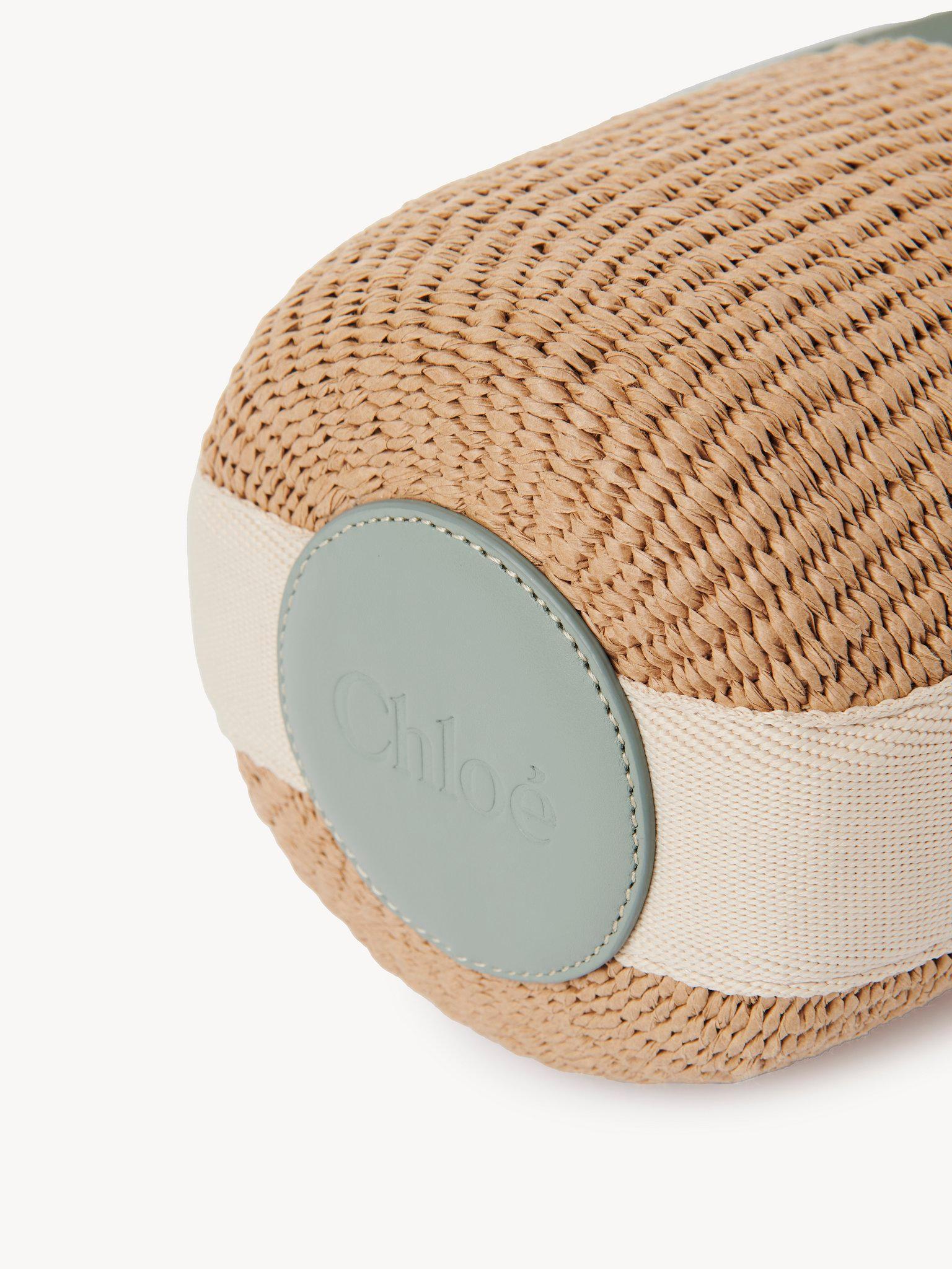 Small Woody basket in natural fibers Product Image