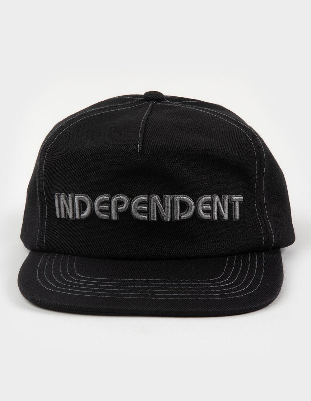 INDEPENDENT Groundwork Snapback Hat - BLACK Product Image