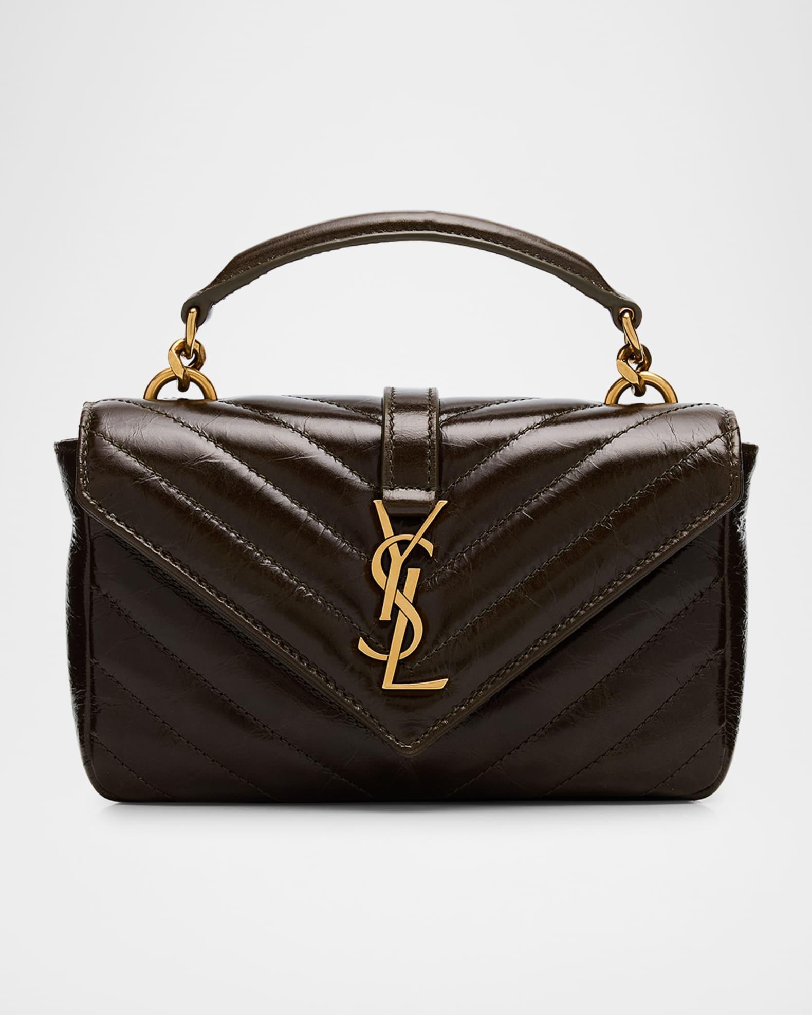 College Mini YSL Quilted Crossbody Bag Product Image