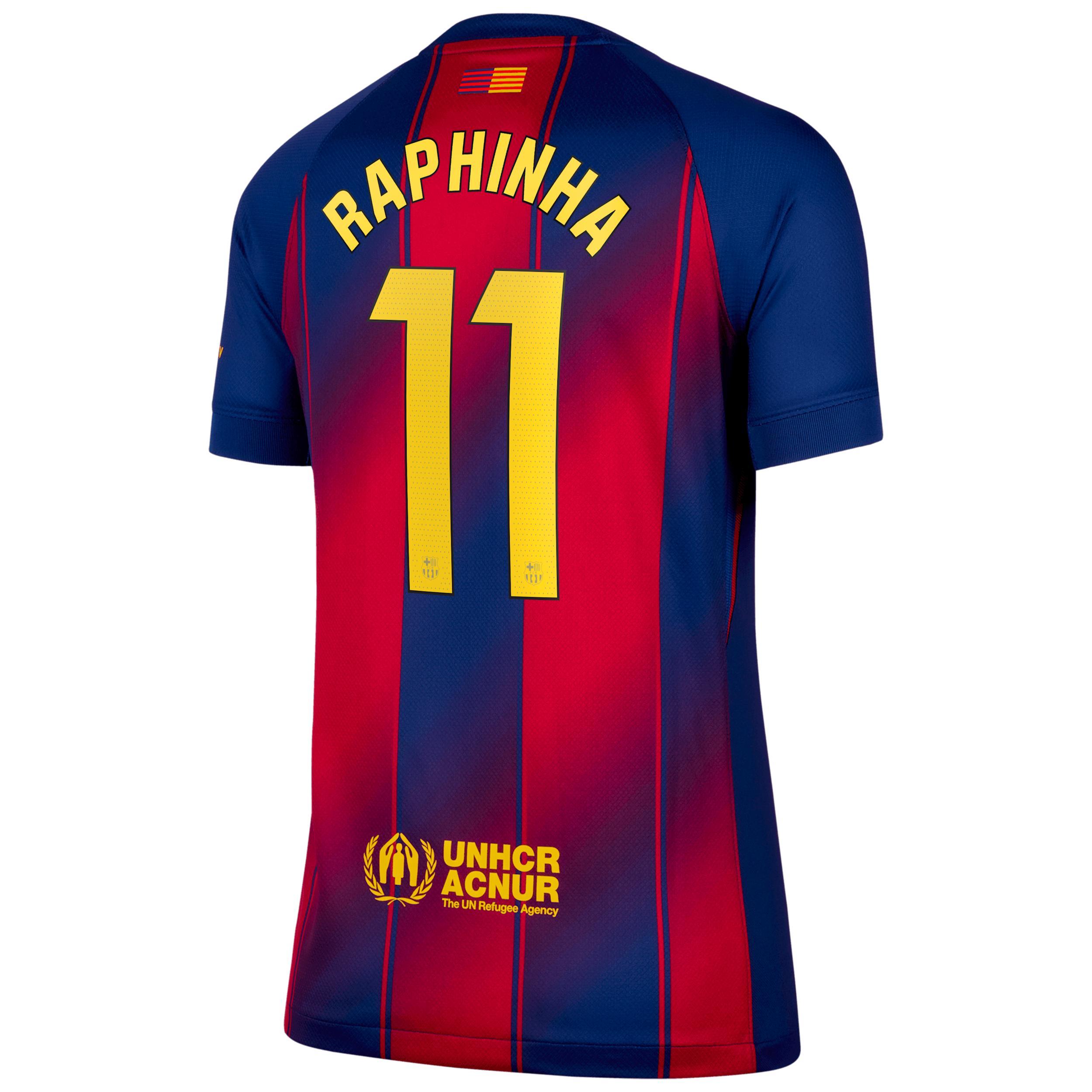 Frenkie de Jong Barcelona 2025/26 Stadium Home Nike Women's Dri-FIT Soccer Jersey Product Image