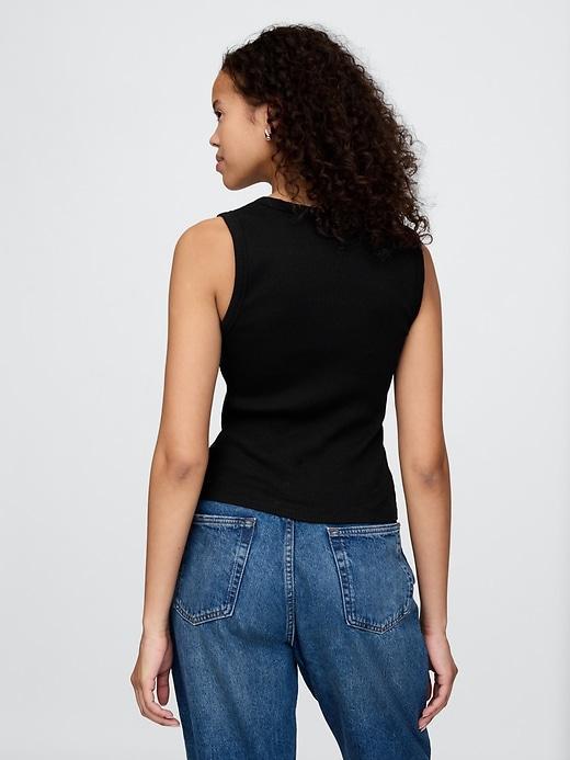 Rib Scoop Tank Top Product Image