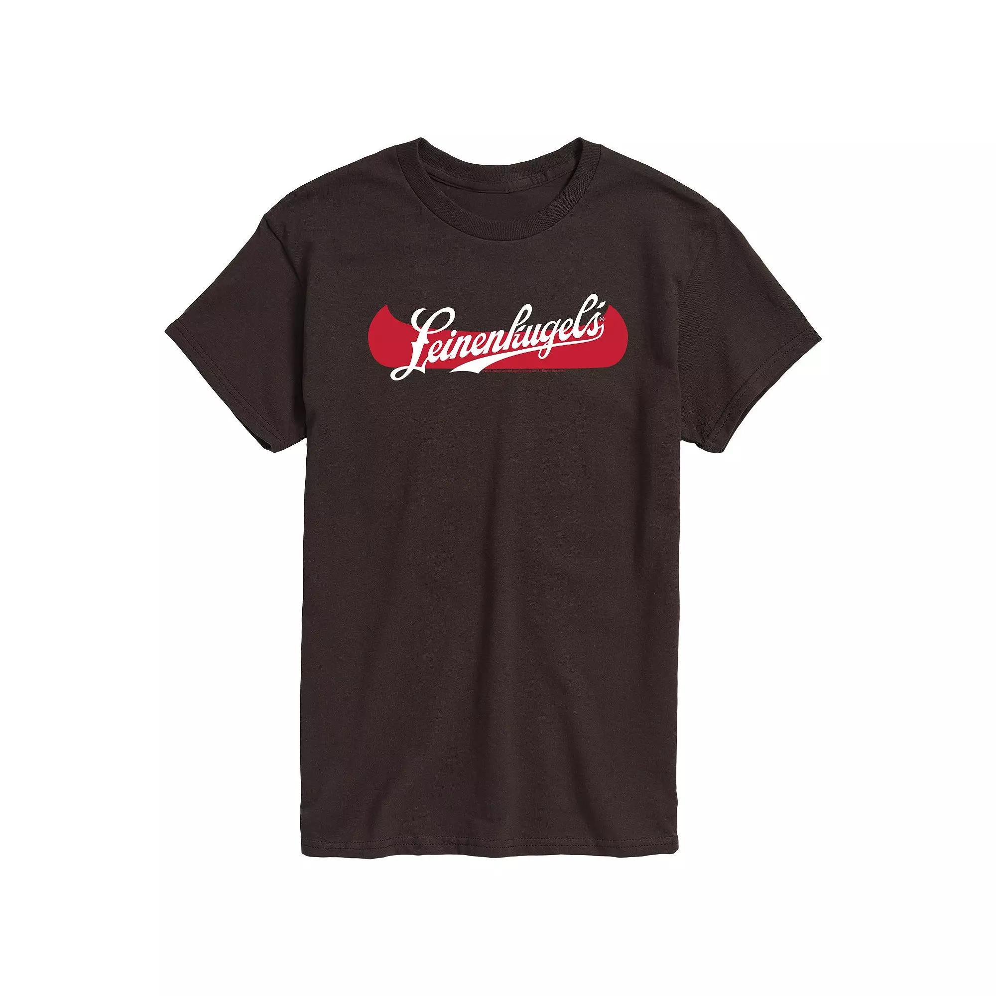 Mens Leinenkugel Canoe Logo Graphic Tee Grey Gray Product Image
