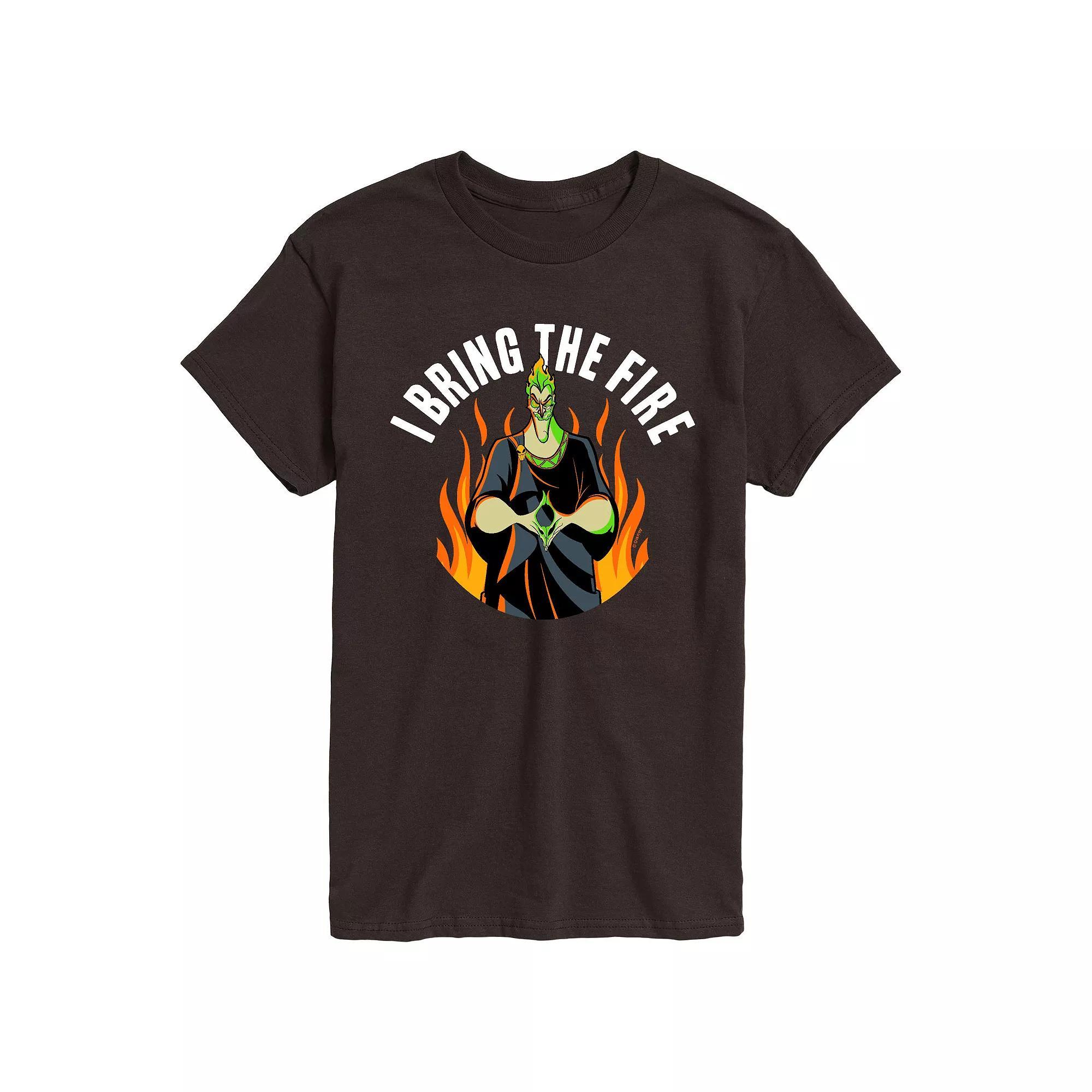 Disney Villains Hercules Hades Mens Fire Graphic Tee Product Image