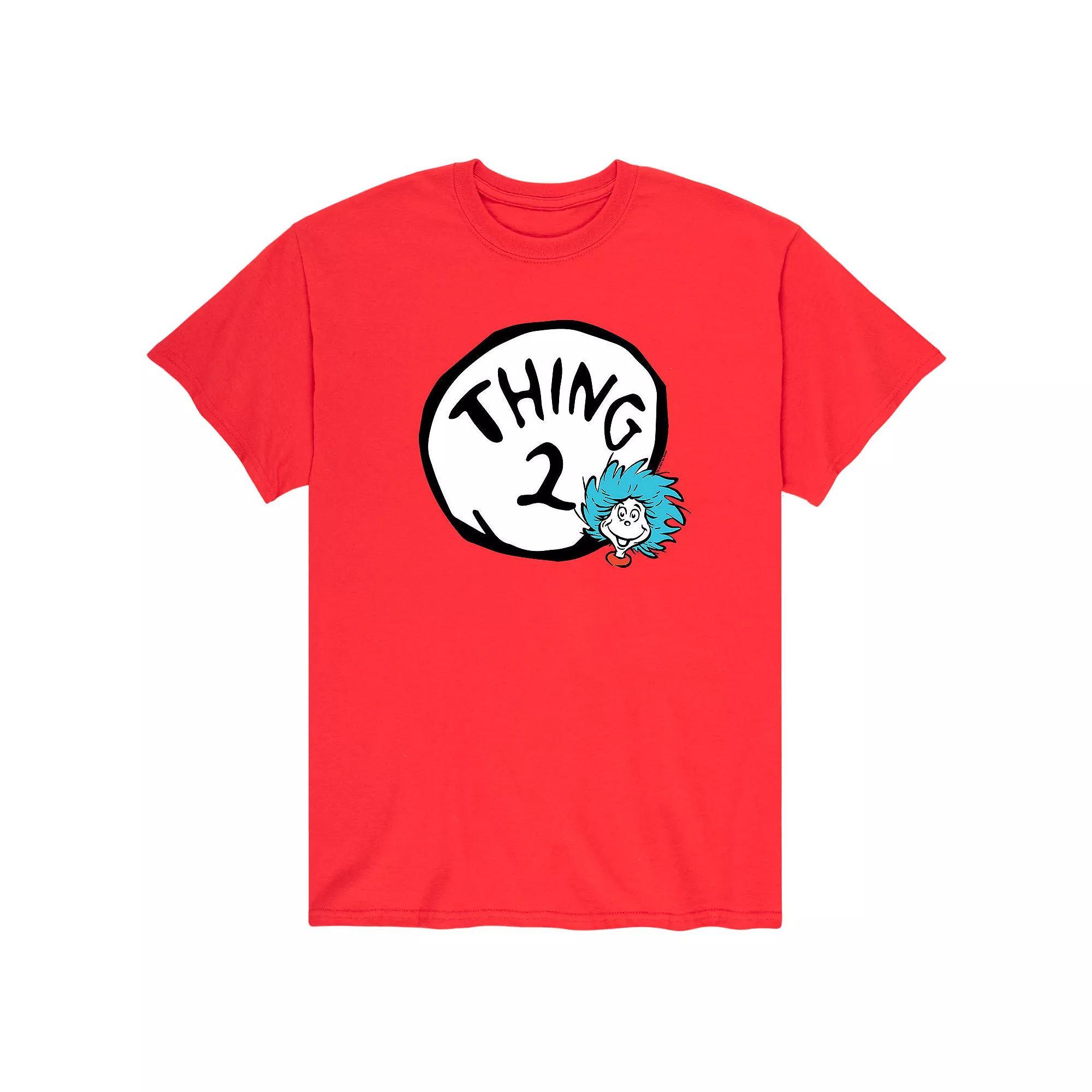 Mens Dr. Seuss Thing Two Tee Product Image