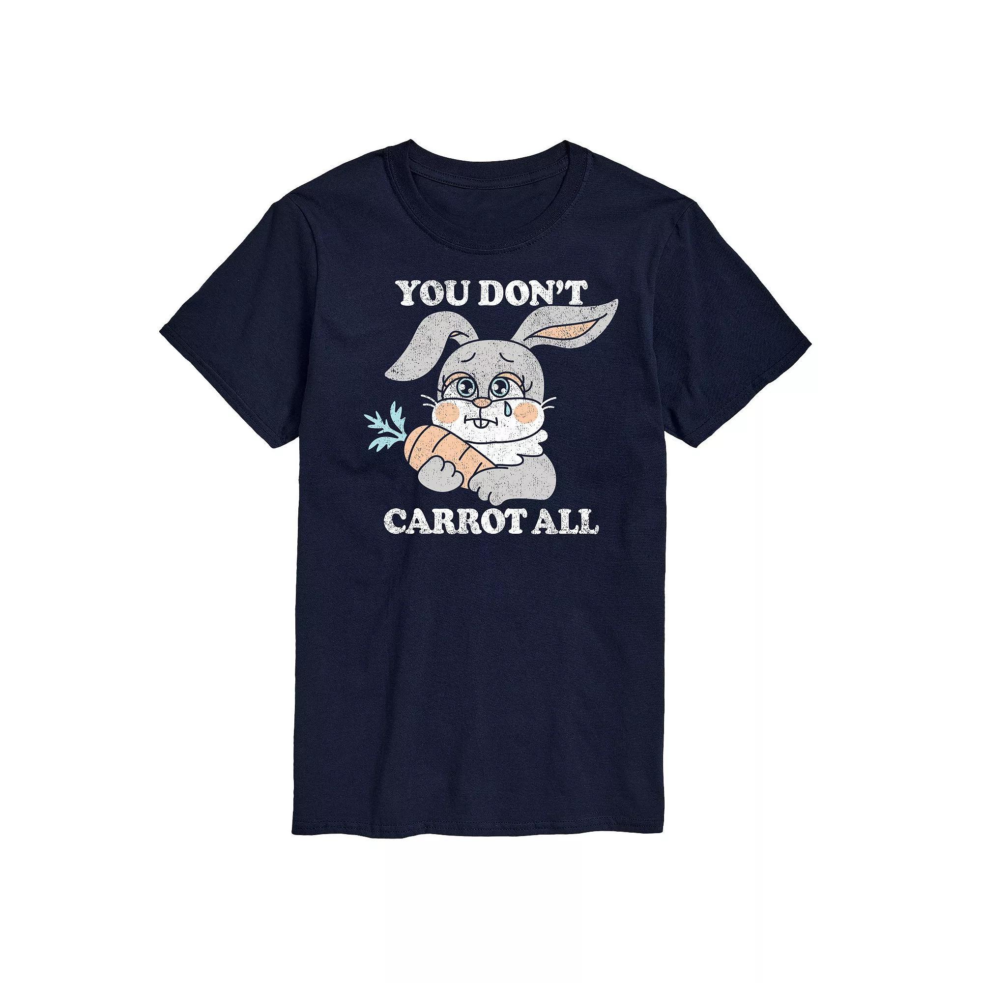 Mens You Dont Carrot All Graphic Tee Blue Product Image