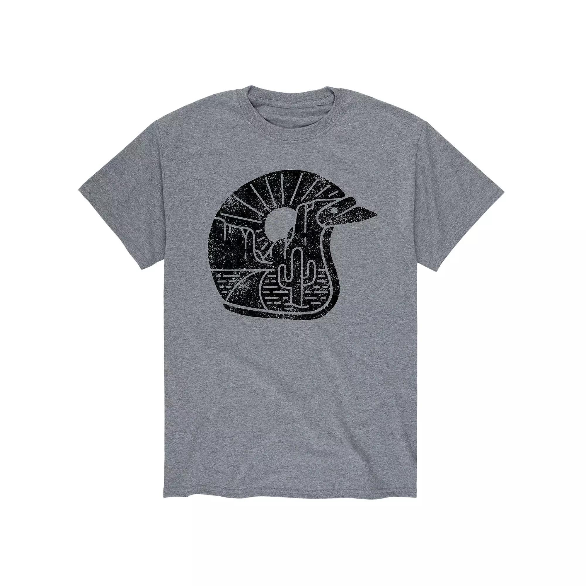 Mens Southwestern Motorcycle Helmet Tee Product Image