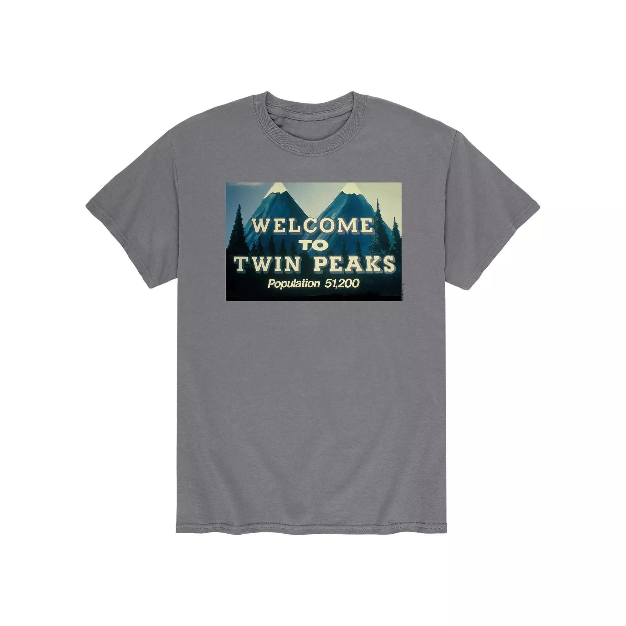 Mens Welcome To Twin Peaks Tee Product Image