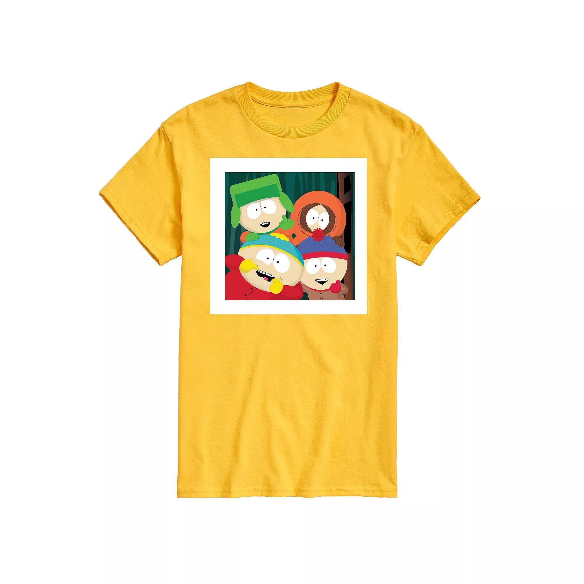 Mens South Park Friends Photo Tee Product Image