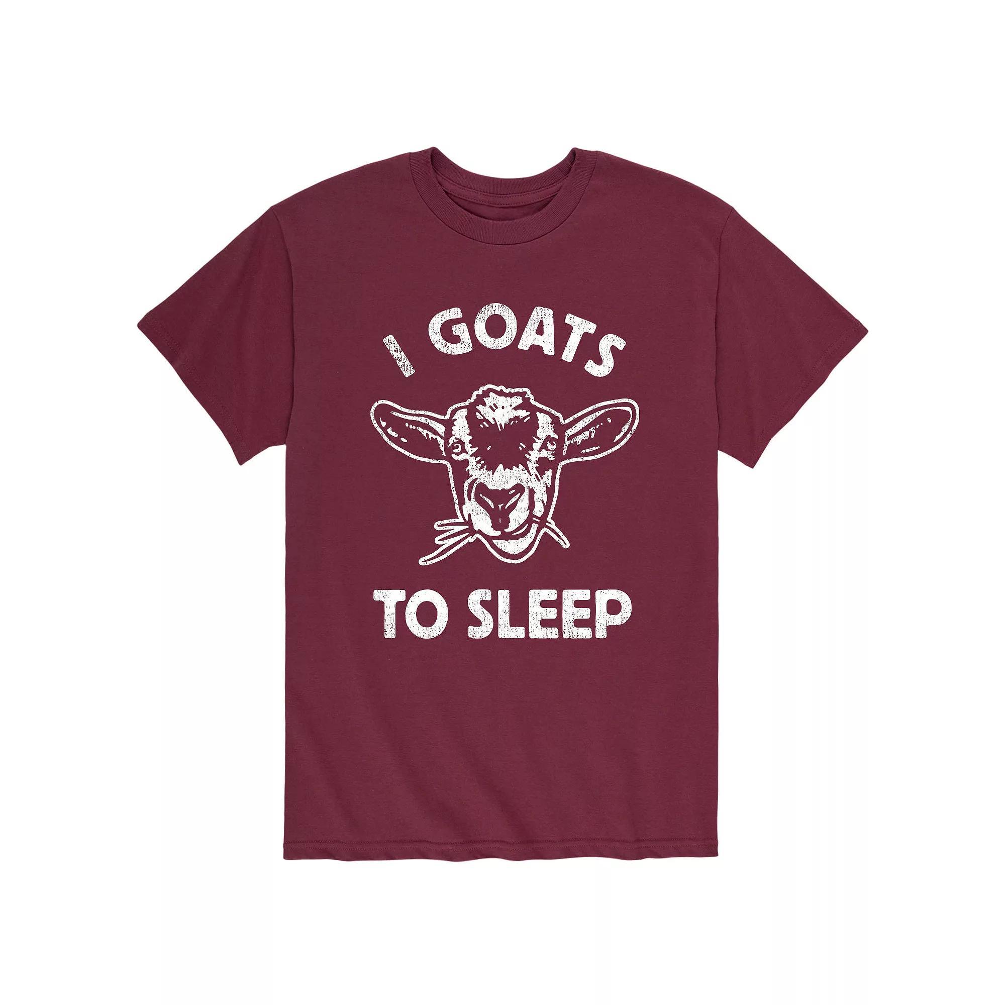 Mens I Goats To Sleep Tee Product Image