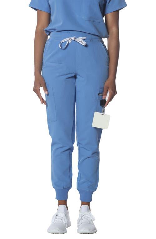 Members Only Valencia Jogger Scrub Pants for Petite Women in Navy at Nordstrom, Size X-Small P Product Image