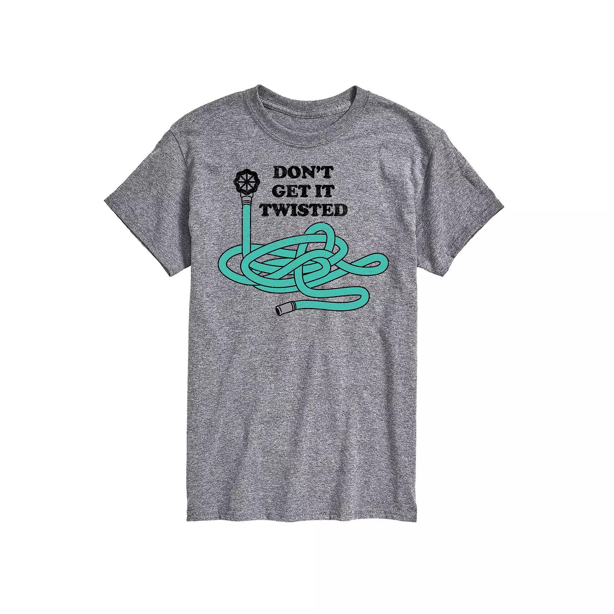 Big & Tall Dont Get It Twisted Graphic Tee, Mens Product Image