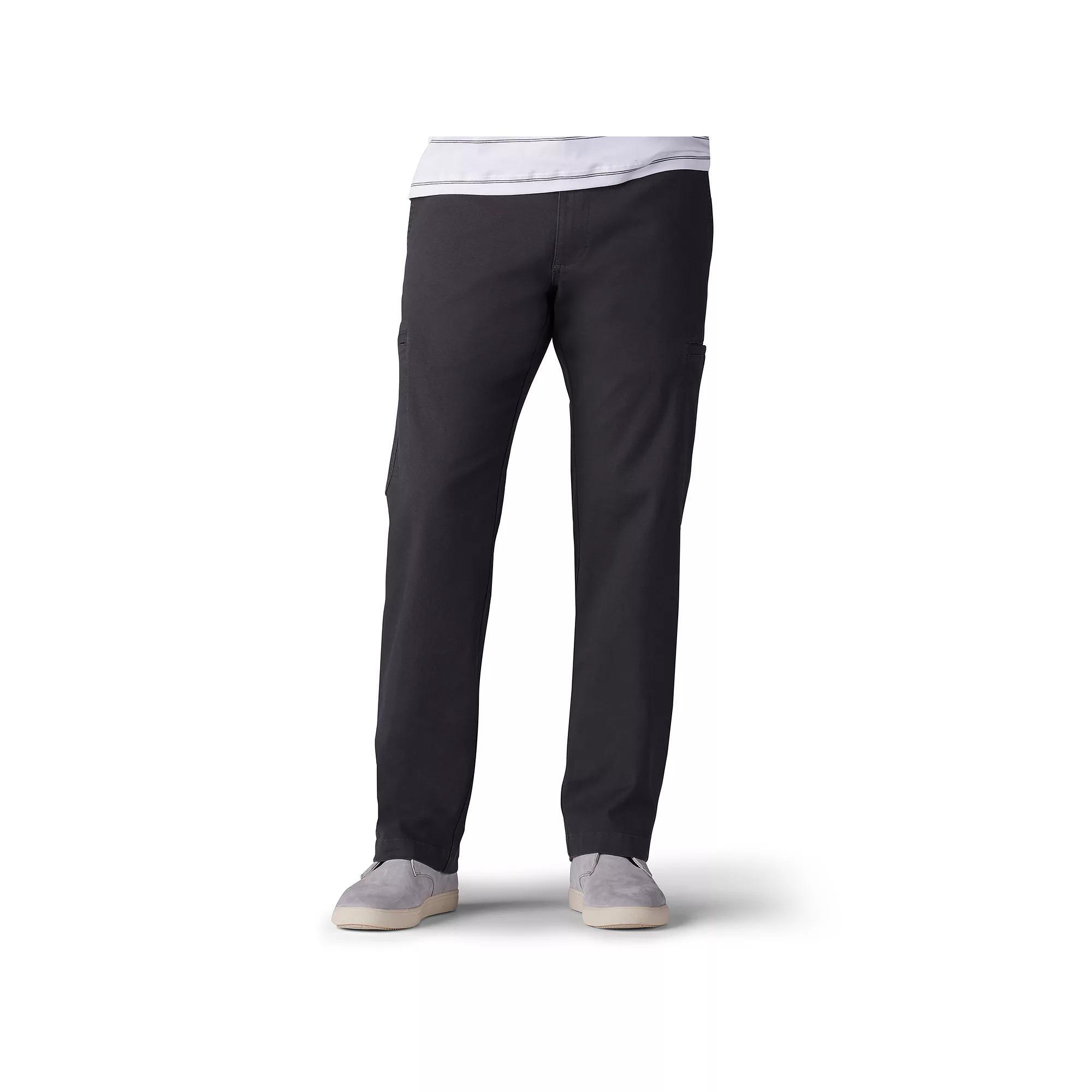 Men's Lee® Performance Series Straight-Fit Extreme Comfort Cargo Pants, Size: 33X29, Shadow Product Image