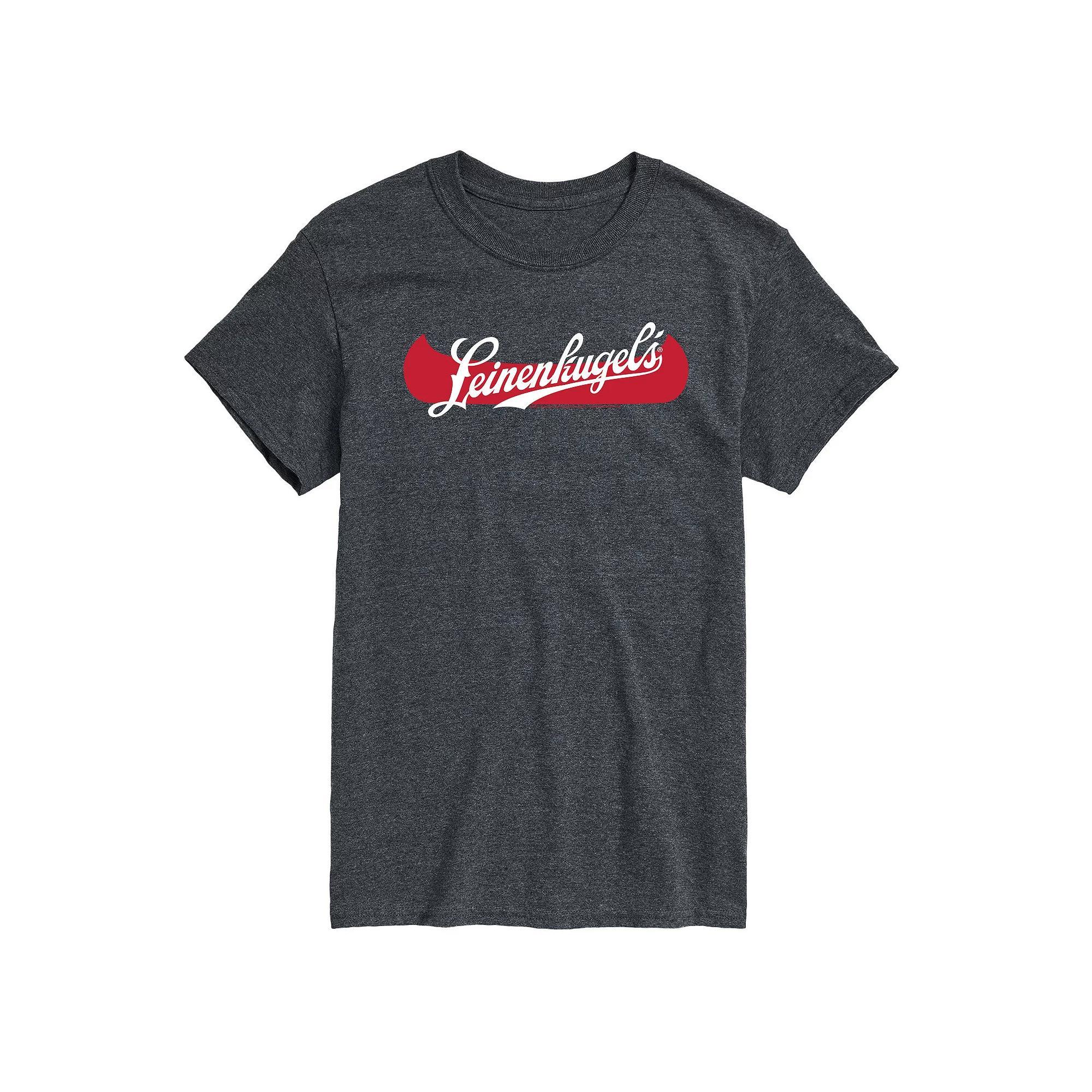 Mens Leinenkugel Canoe Logo Graphic Tee Grey Gray Product Image