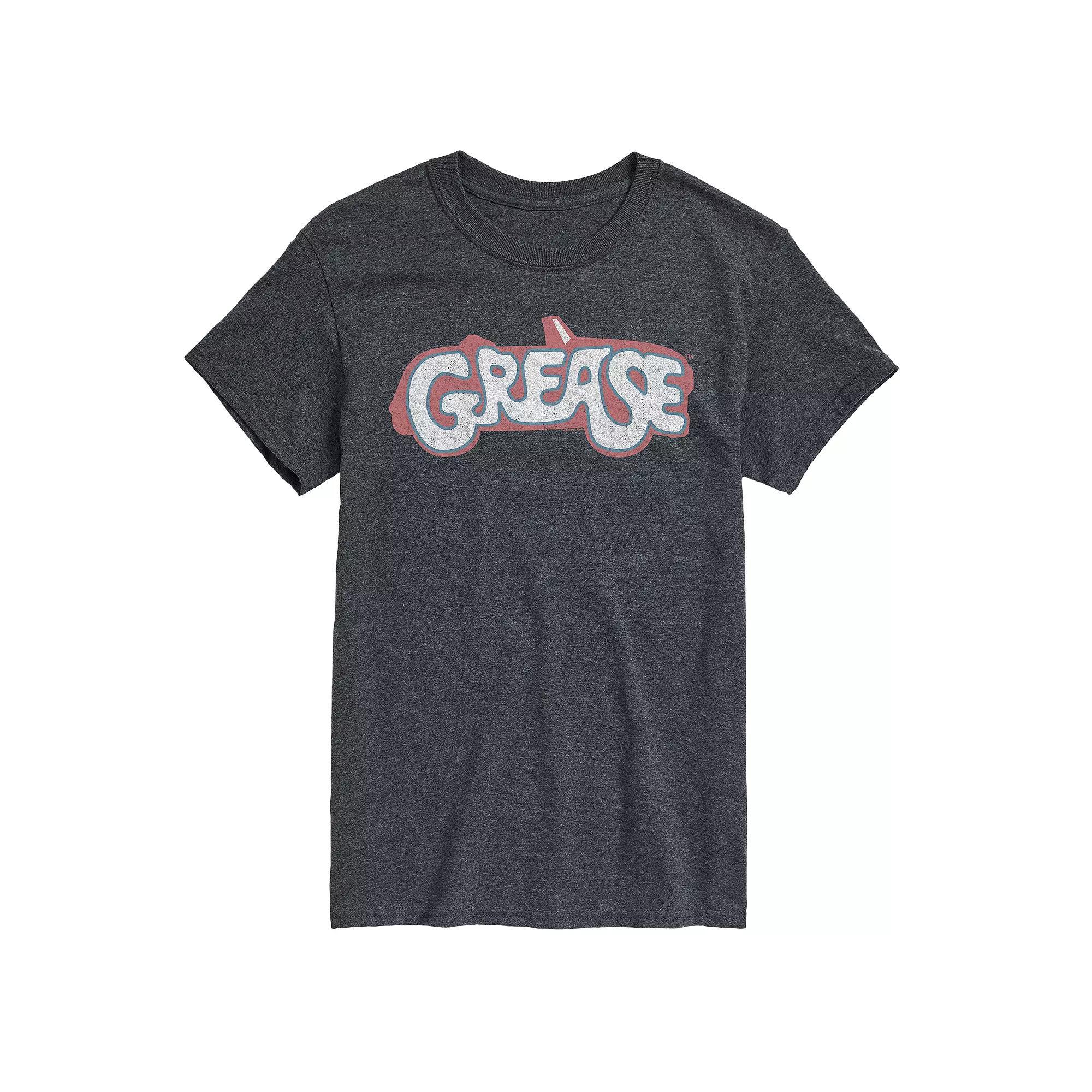 Big & Tall Grease Logo Tee, Mens Product Image